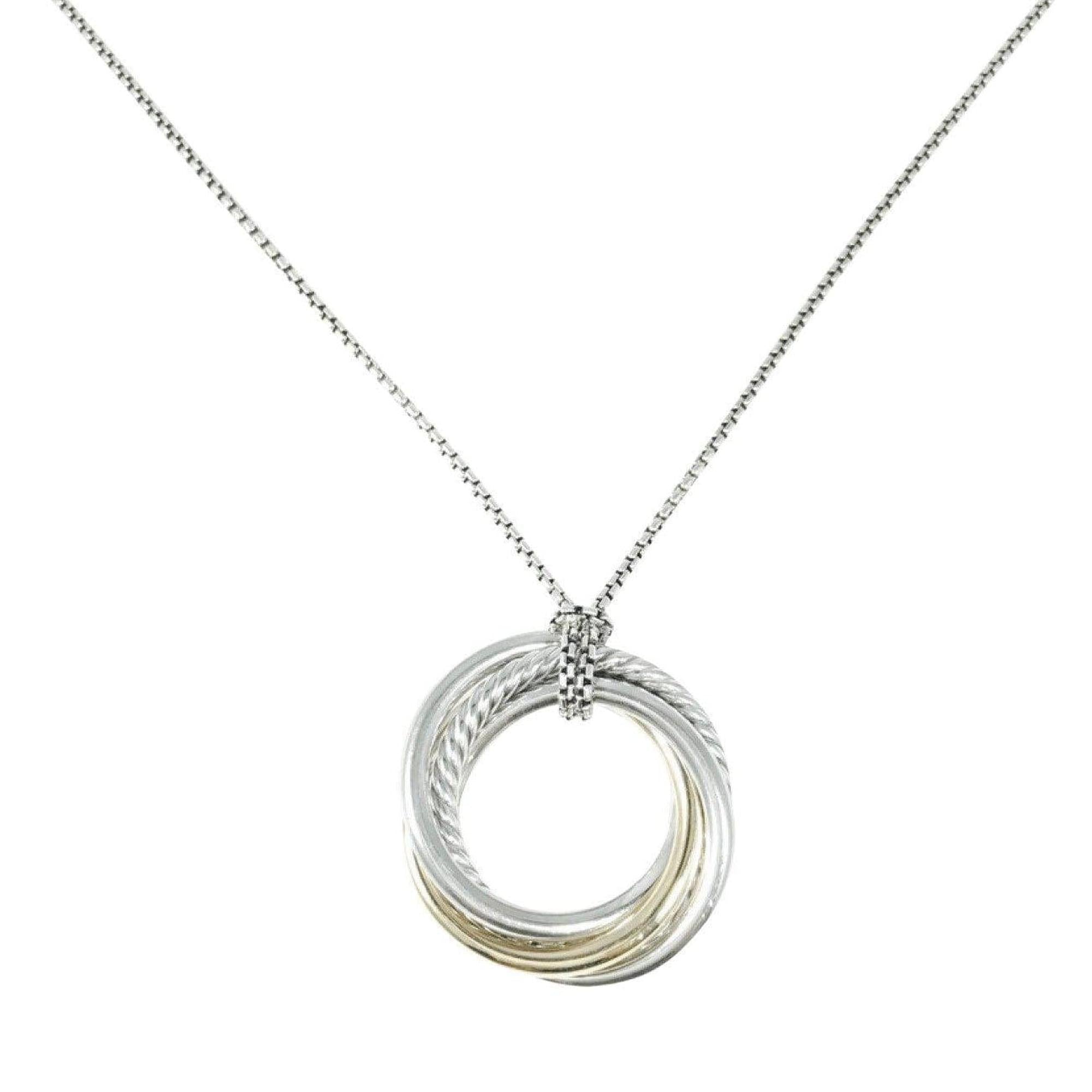 David Yurman Crossover Pendant Necklace