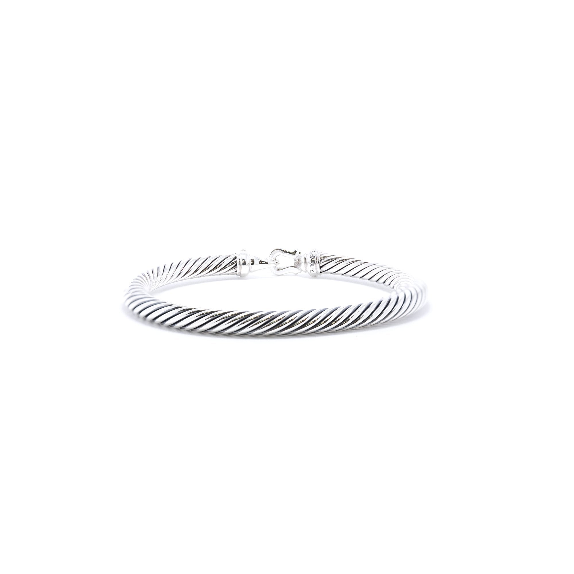 David Yurman Diamond Buckle Bracelet