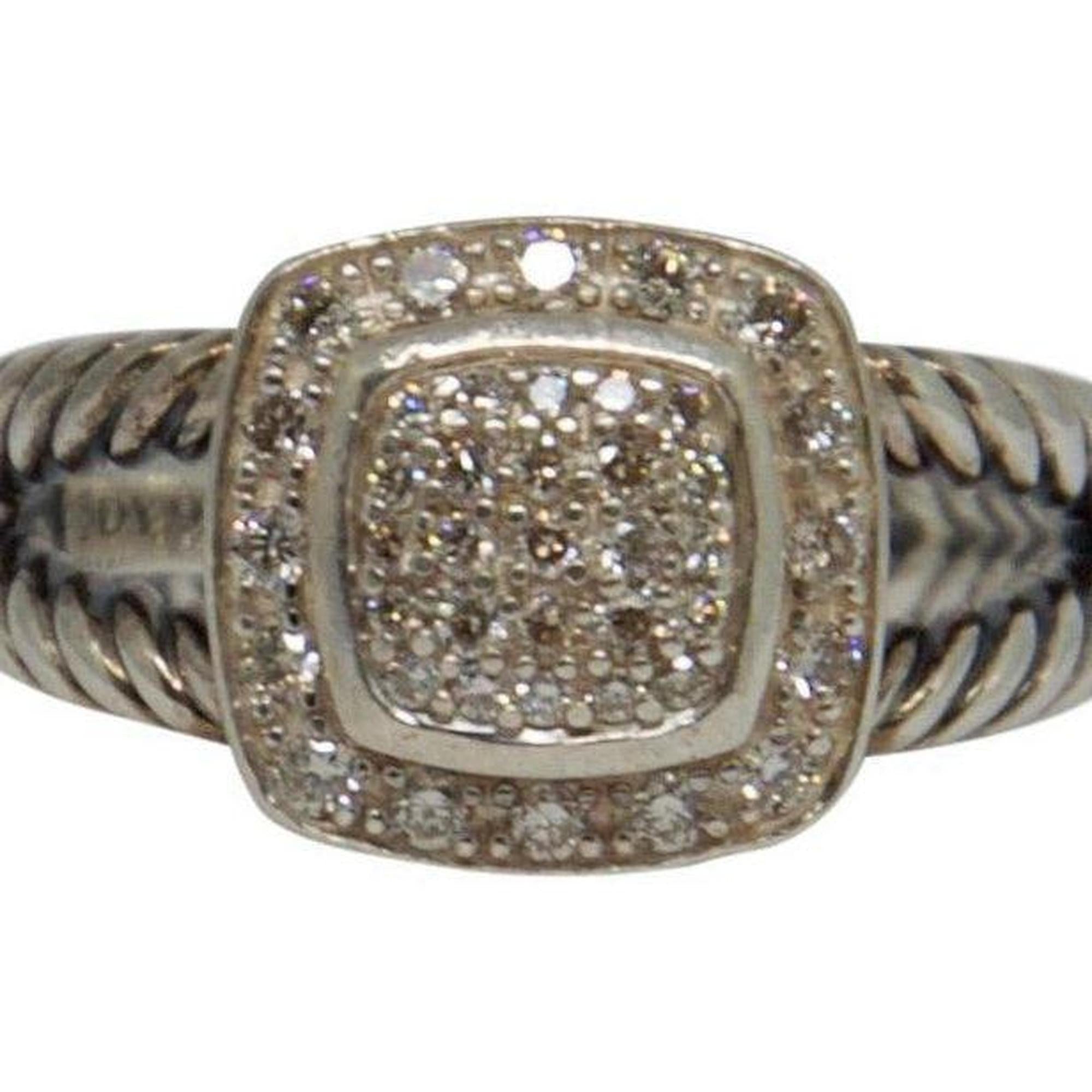 David Yurman Diamond Petite Albion Ring