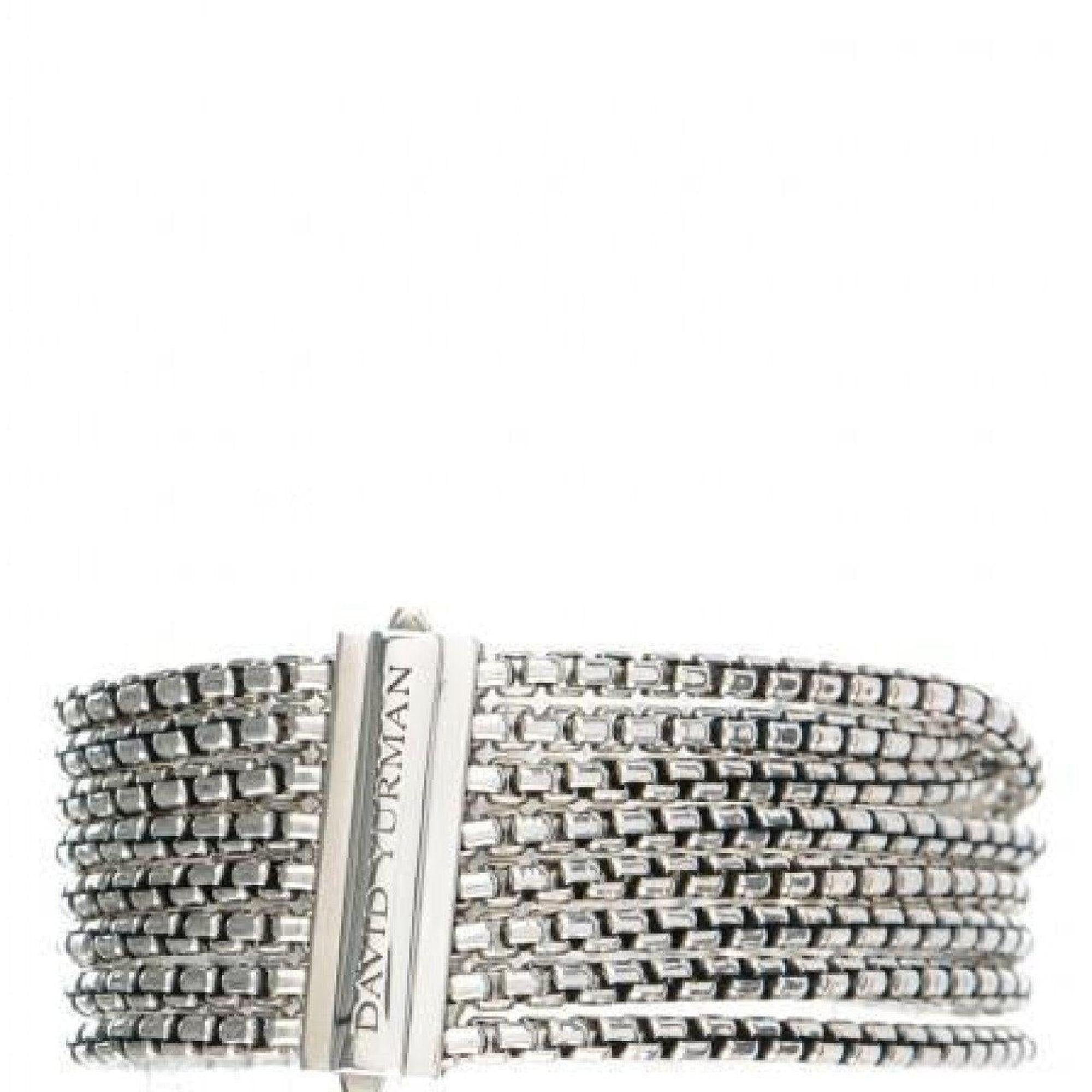 David Yurman Eight-Row Box Chain Bracelet