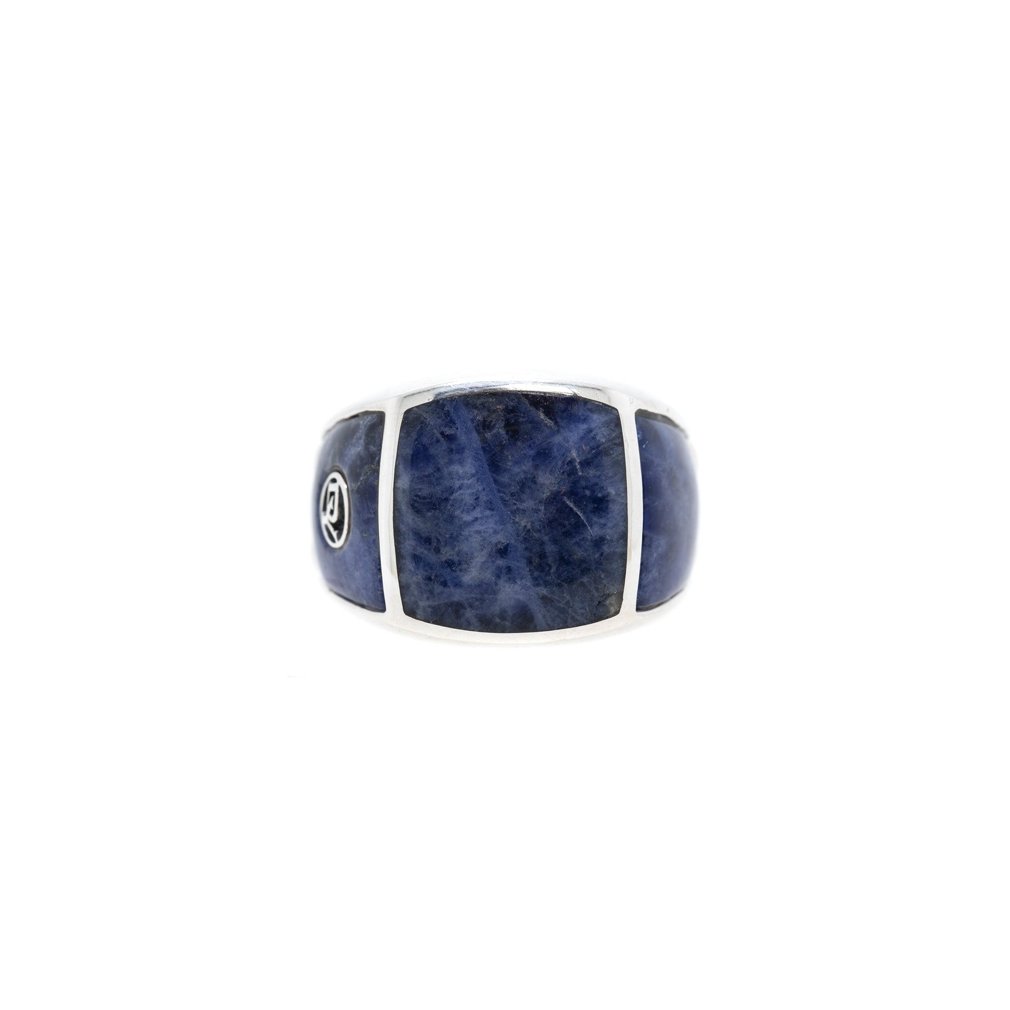 David Yurman Exotic Stone Chevron Signet Ring with Pietersite