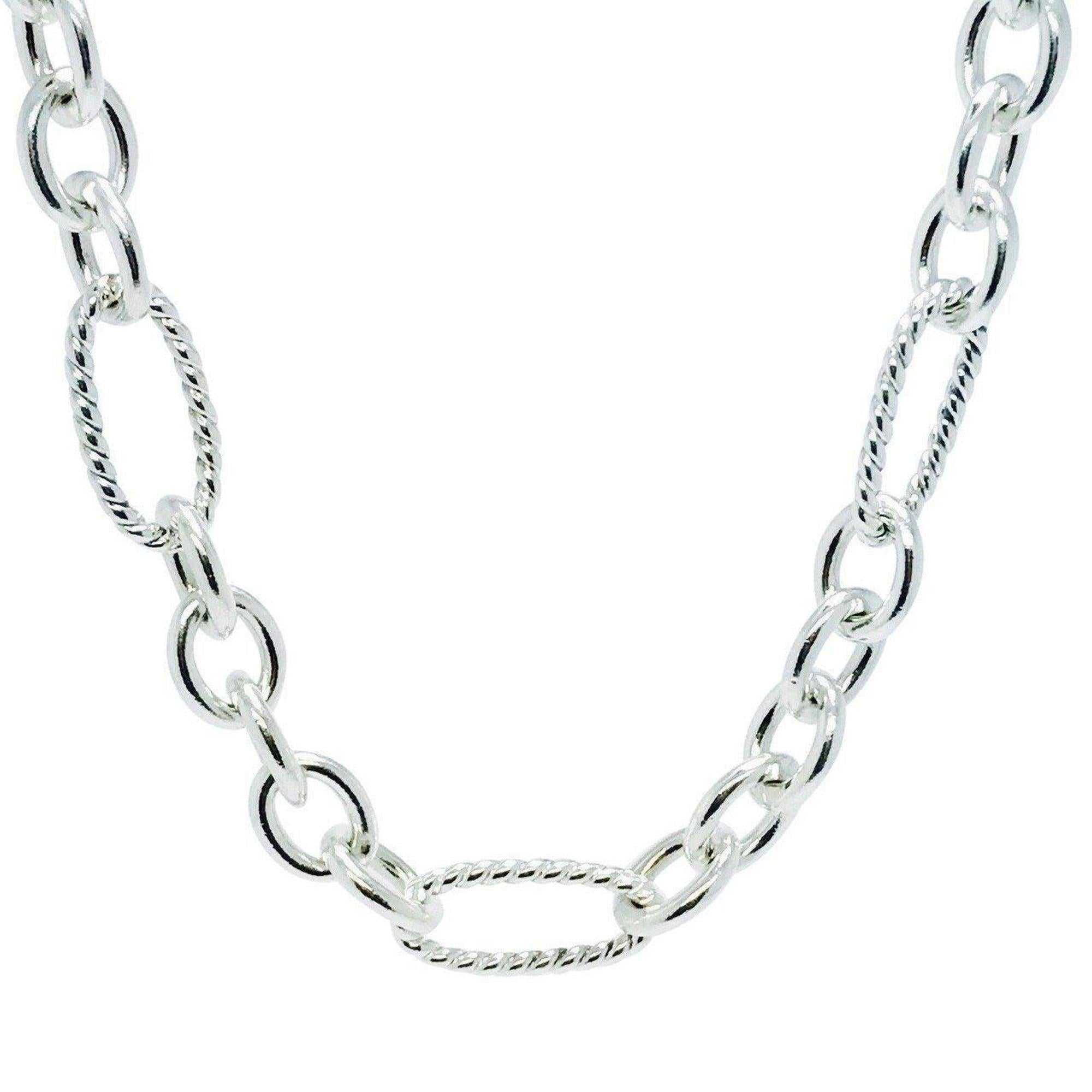 David Yurman Figaro Chain Link Necklace