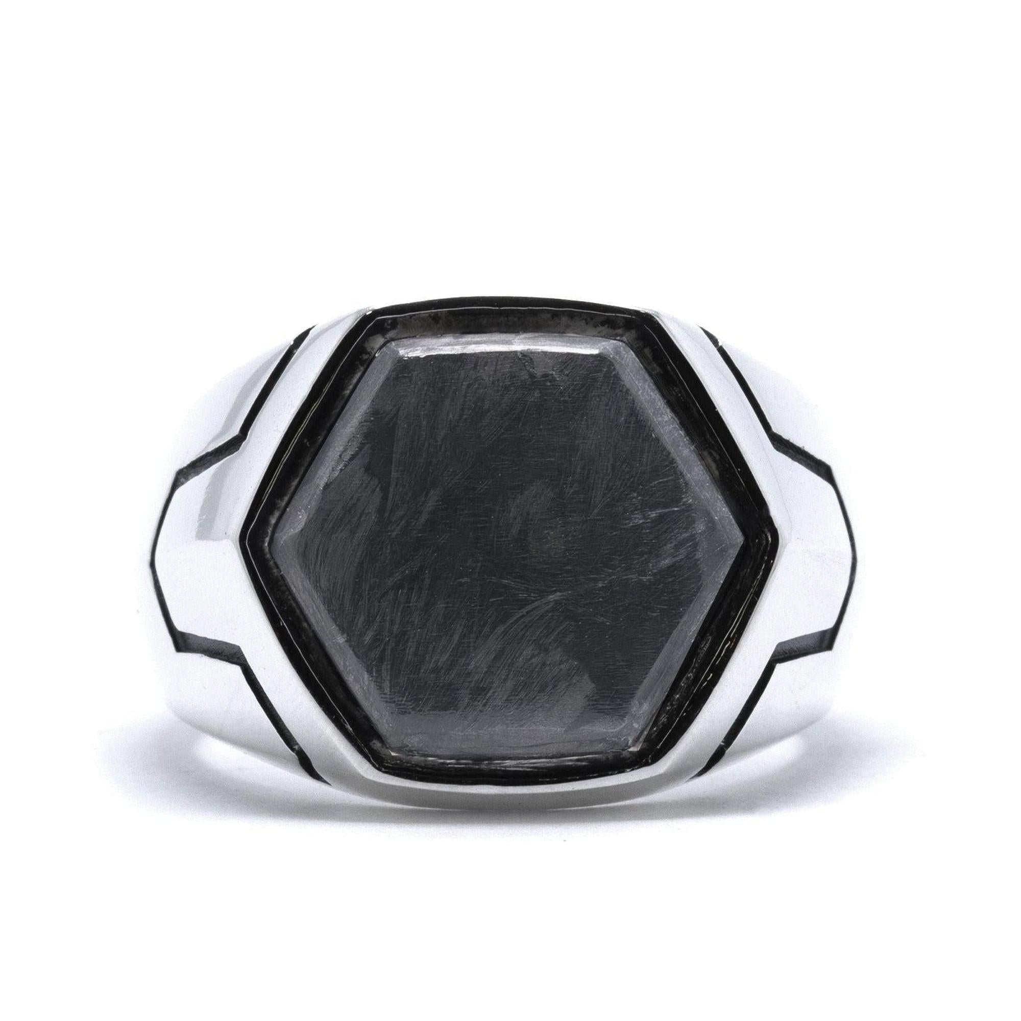 David Yurman Forged Carbon Signet Ring