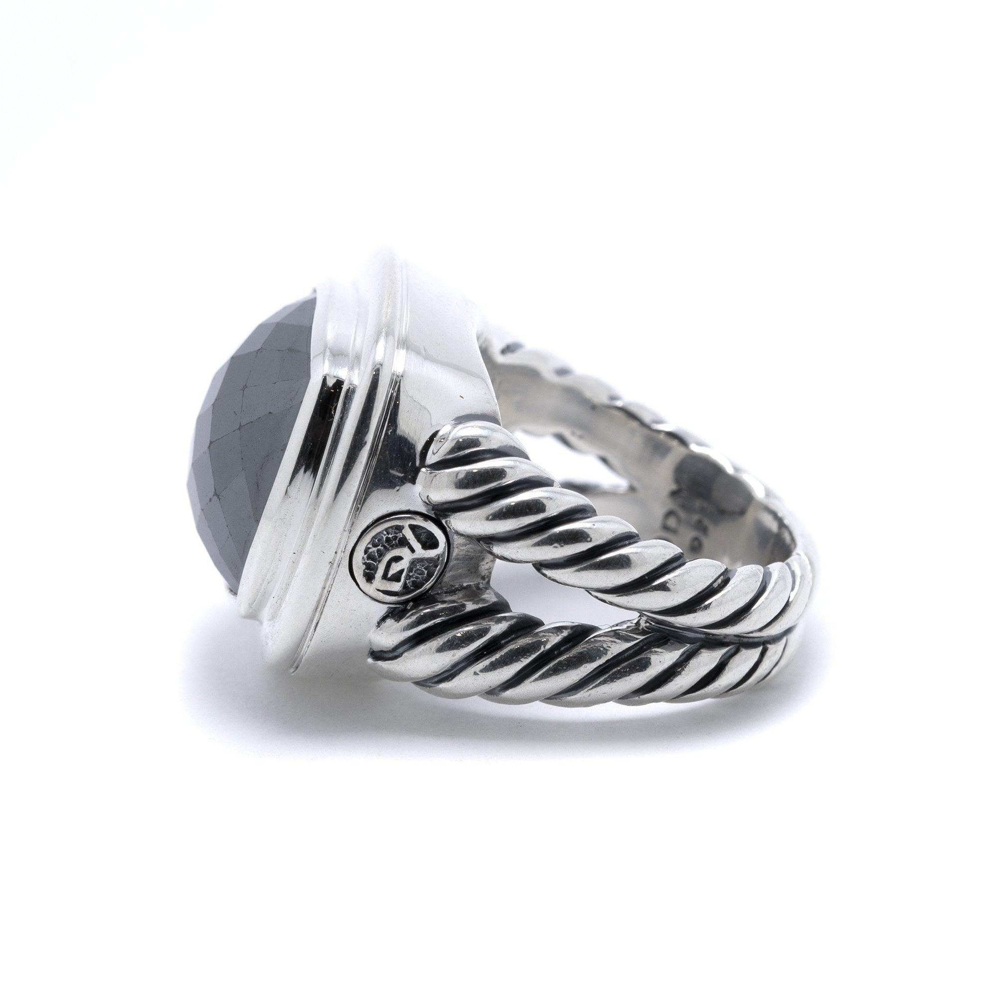 David Yurman Hematite Albion Ring