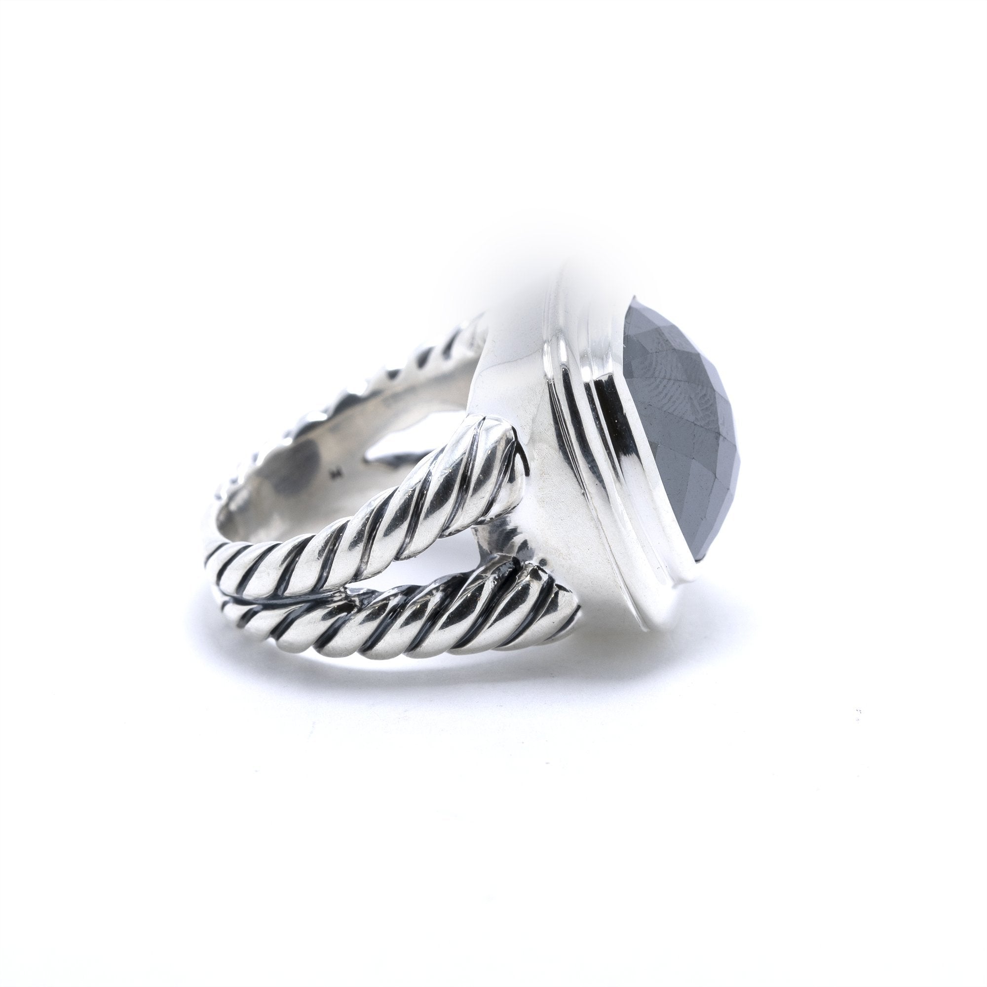 David Yurman Hematite Albion Ring