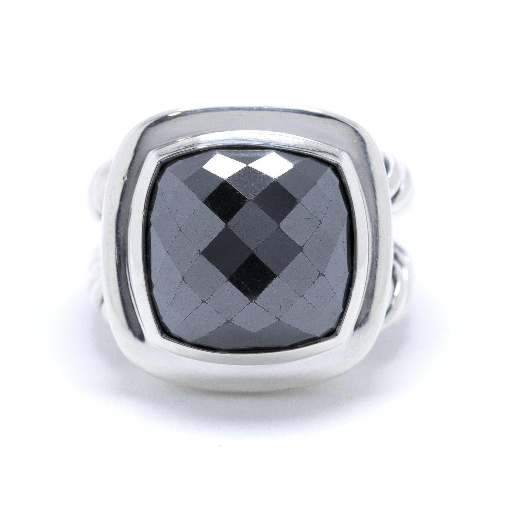 David Yurman Hematite Albion Ring
