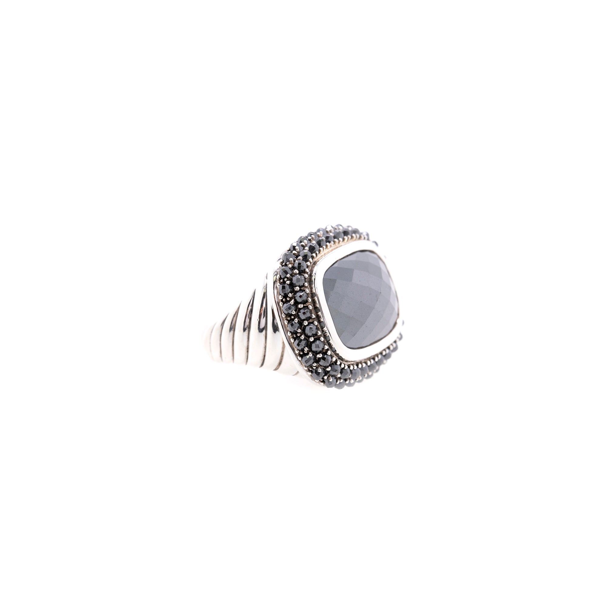 David Yurman Hematite Waverly Ring