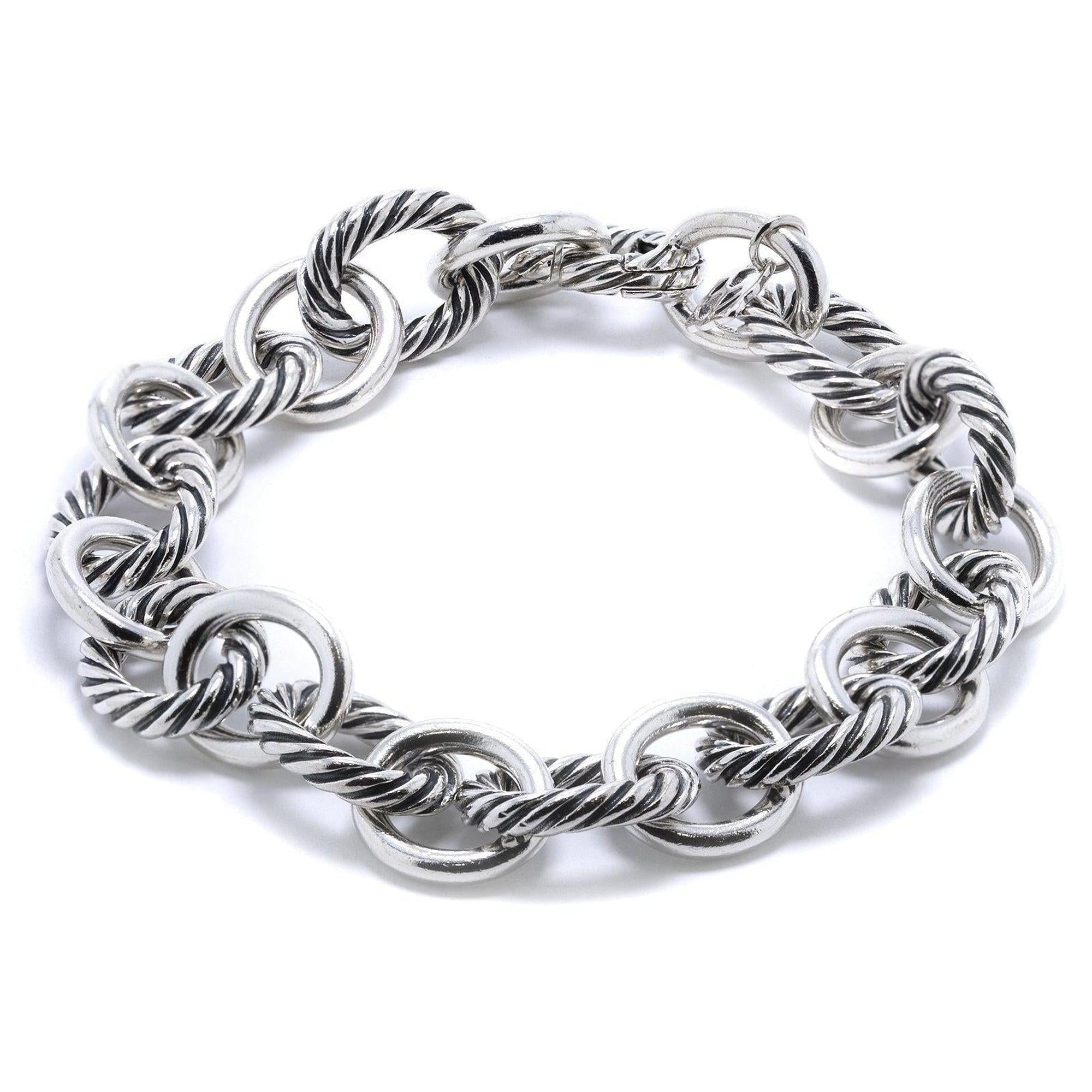 David Yurman Large Oval Link Bracelet