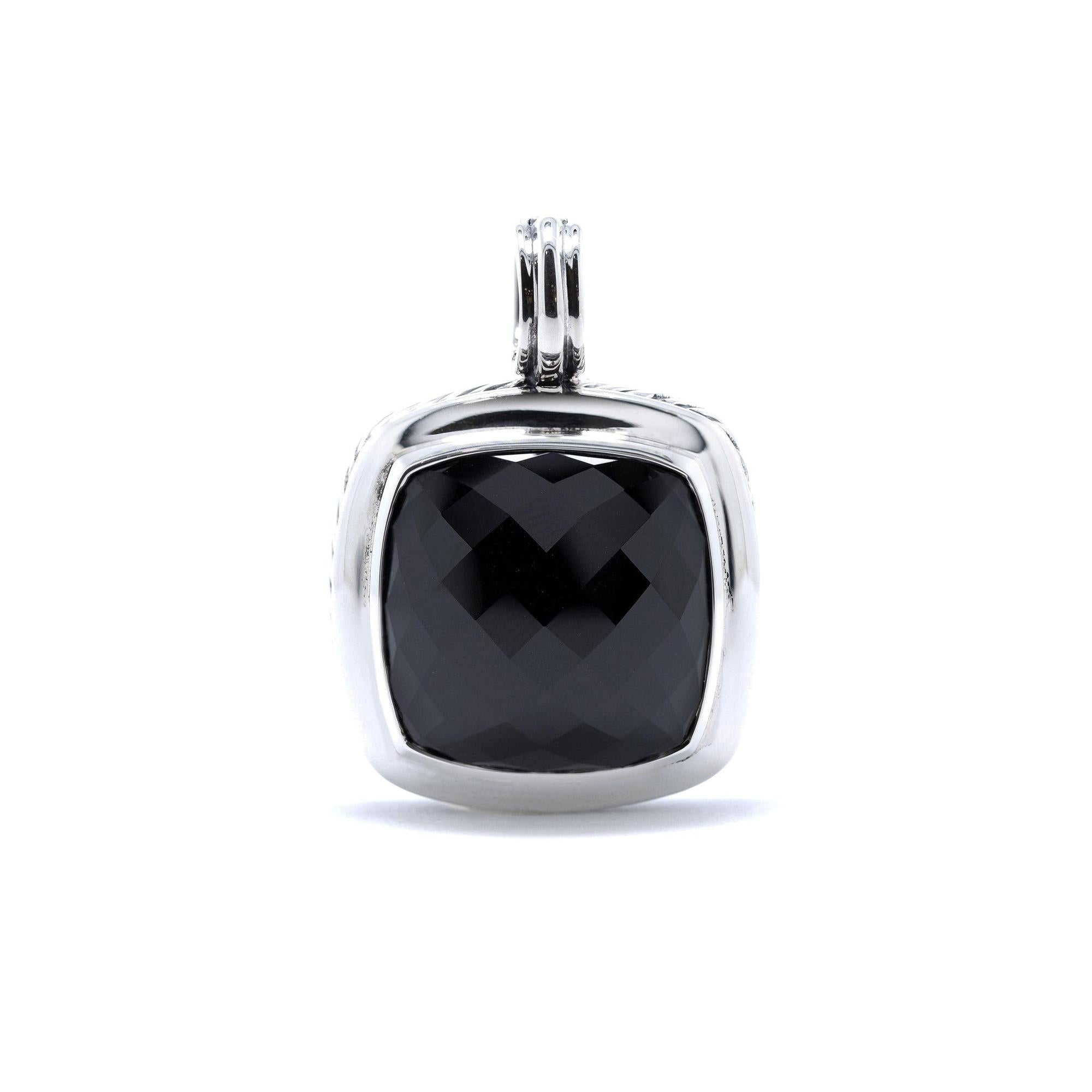David Yurman Onyx Albion Pendant