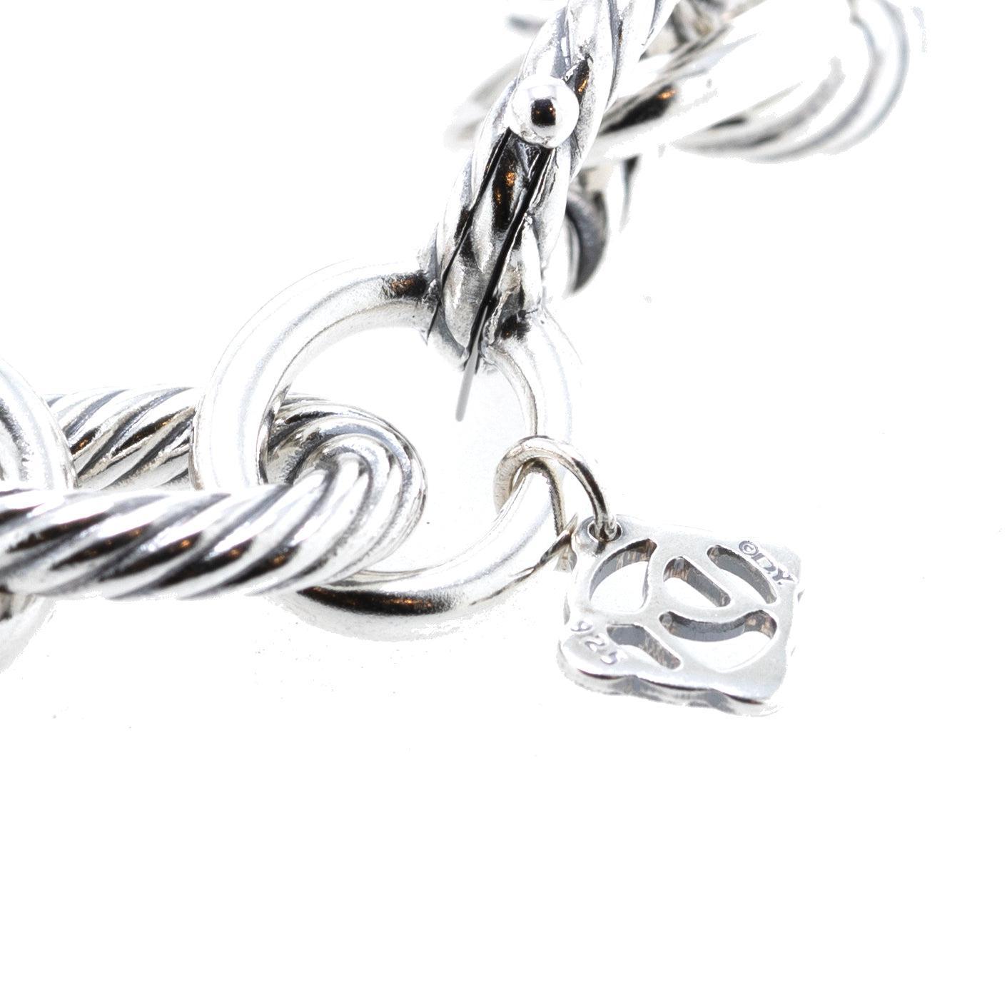 David Yurman Oval Link Chain Bracelet, 12mm