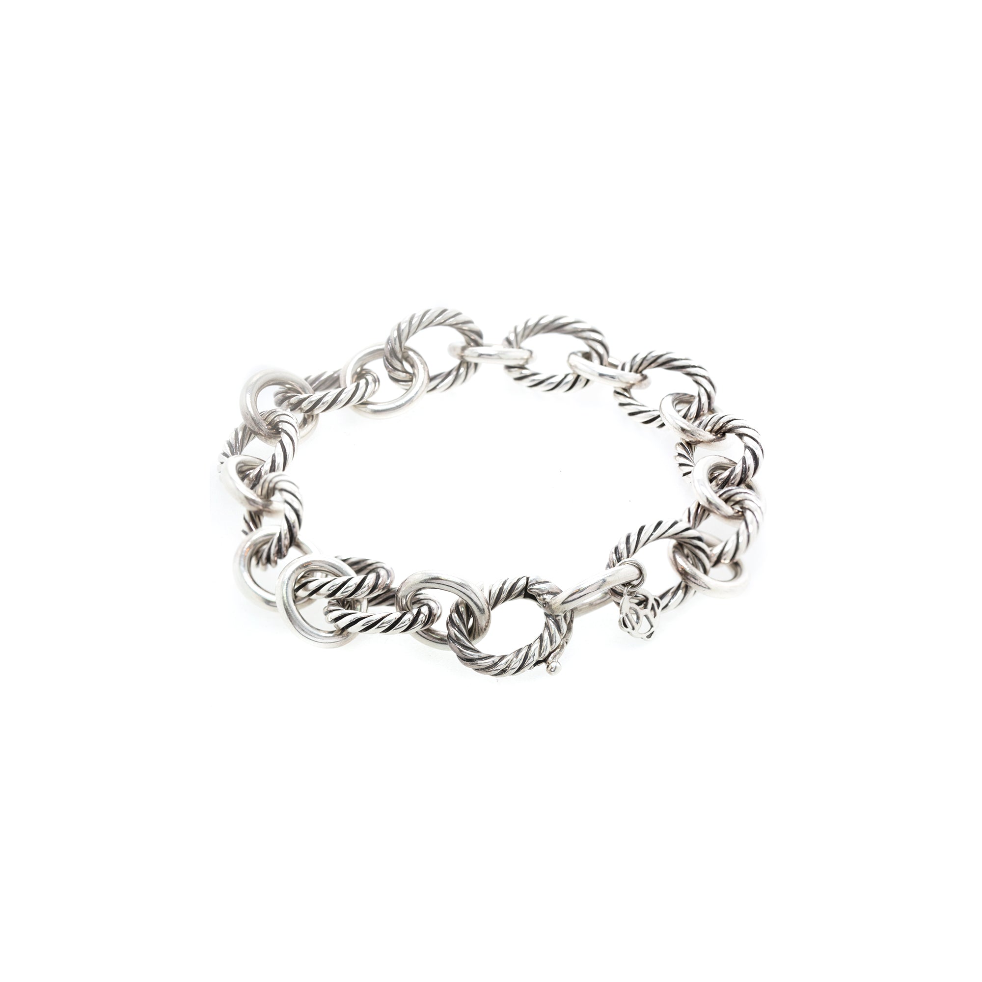 David Yurman Oval Link Chain Bracelet, 12mm