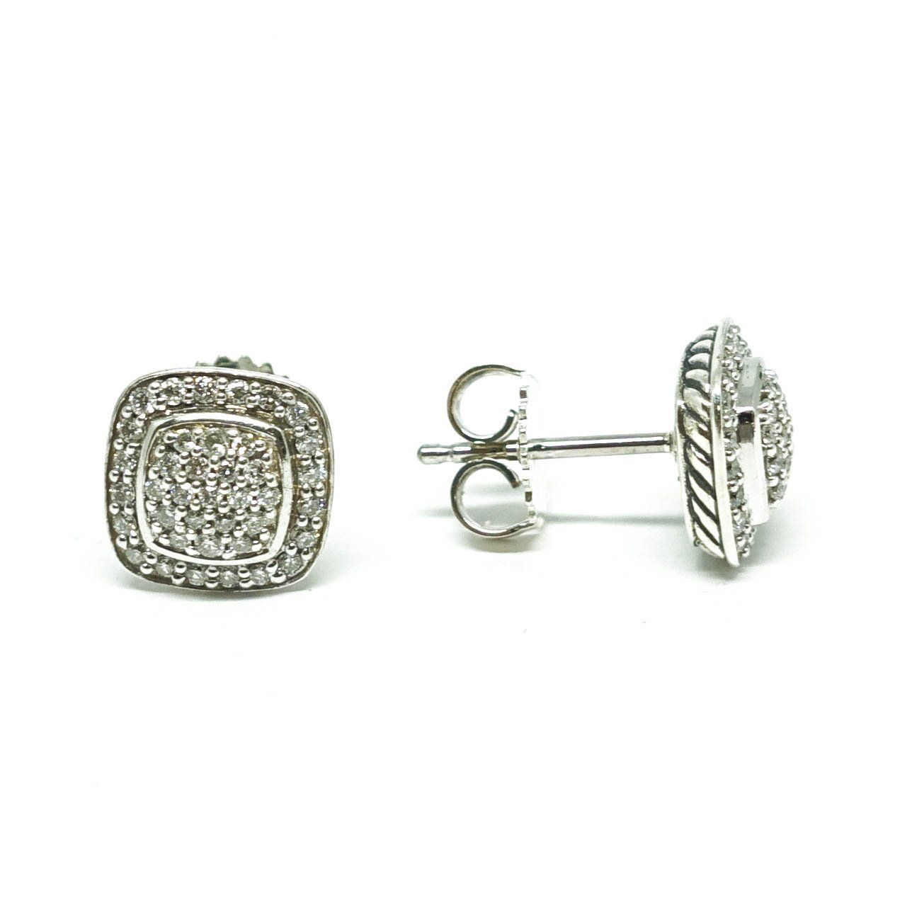 David Yurman Petite Albion Earrings with Diamonds
