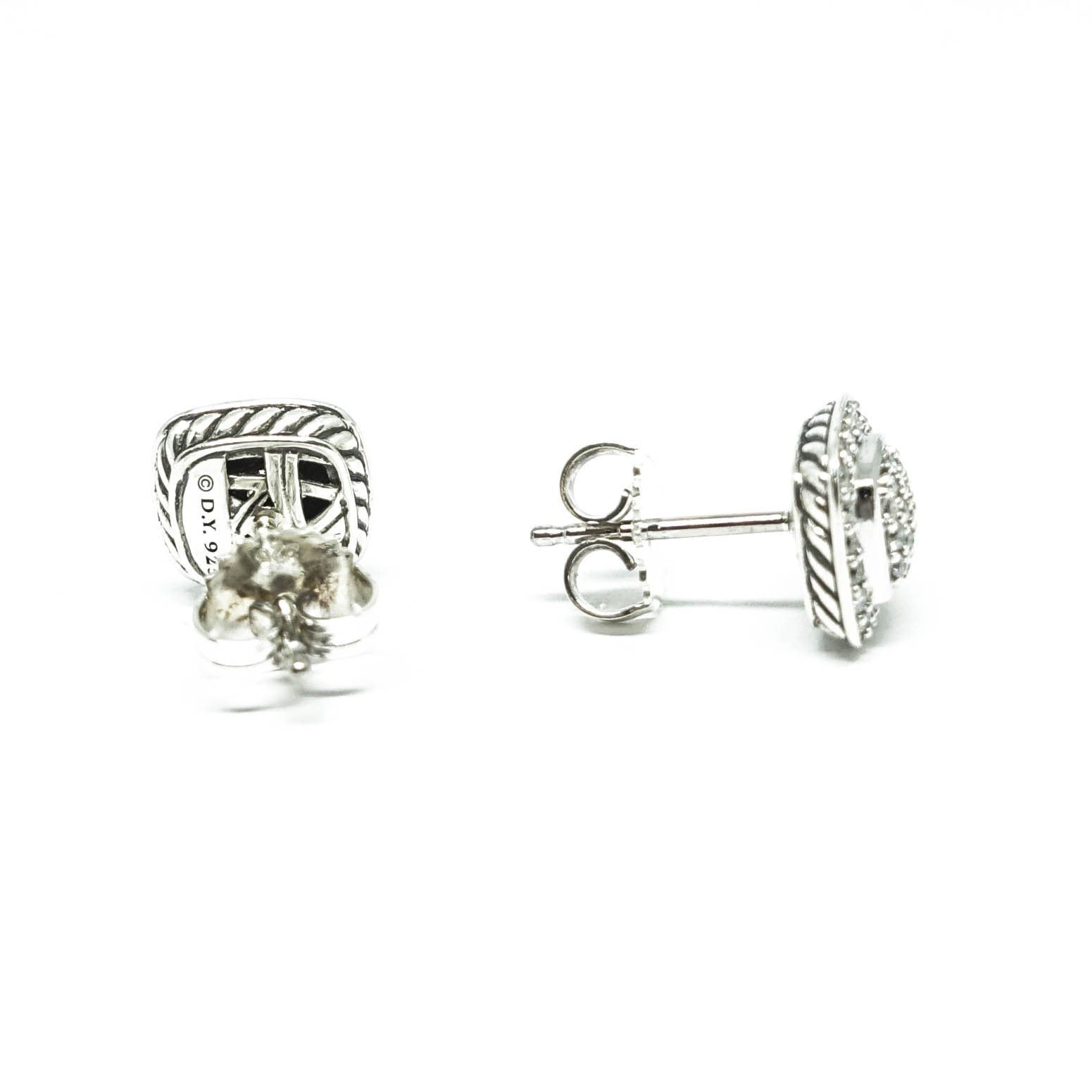 David Yurman Petite Albion Earrings with Diamonds