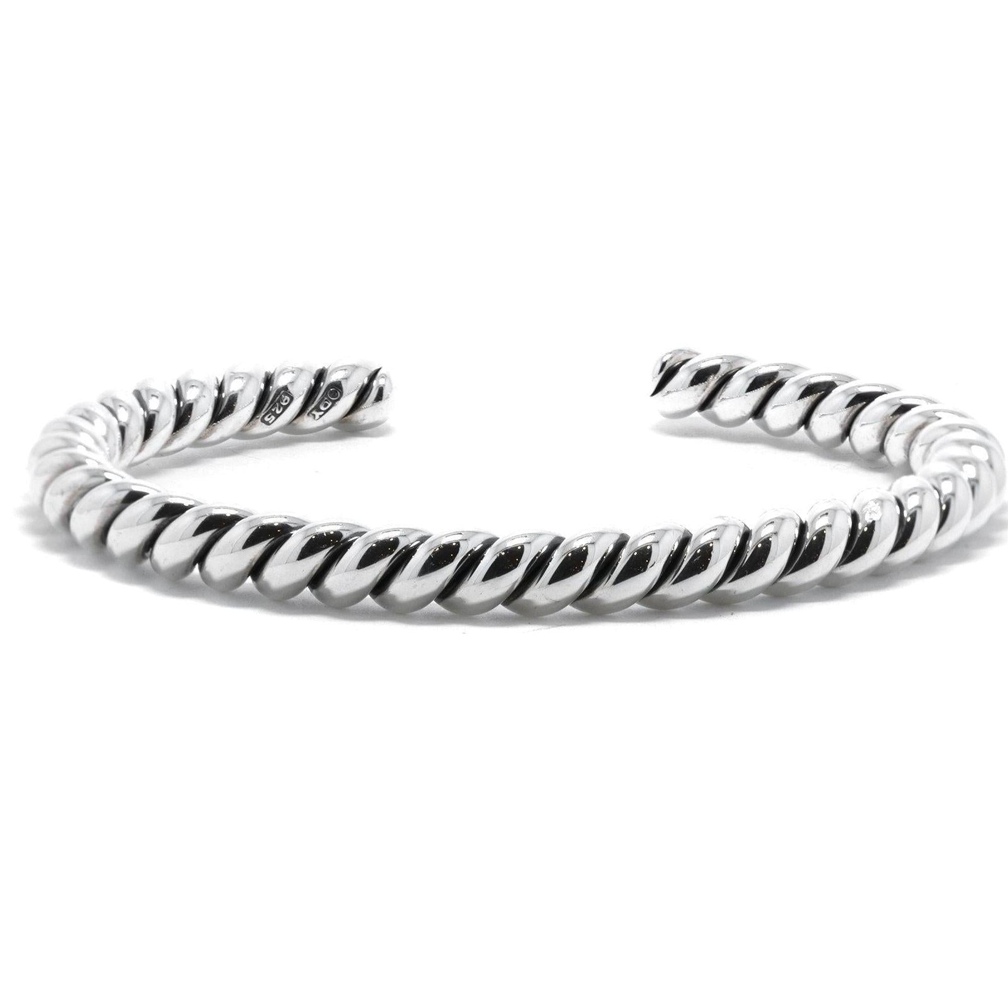 David Yurman Sculpted Cable Cuff Bracelet