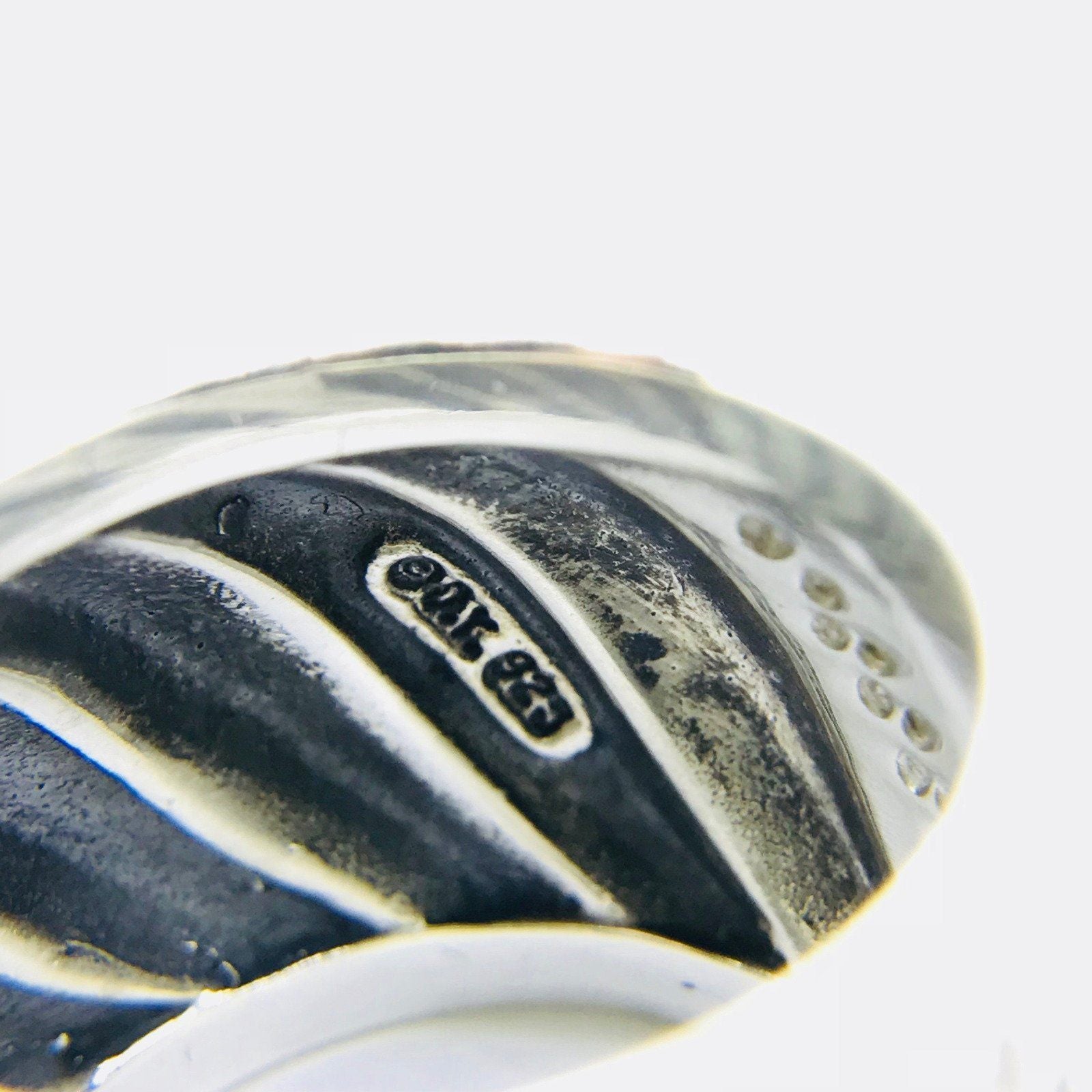 David Yurman Sculpted Cable Dome Diamond Ring