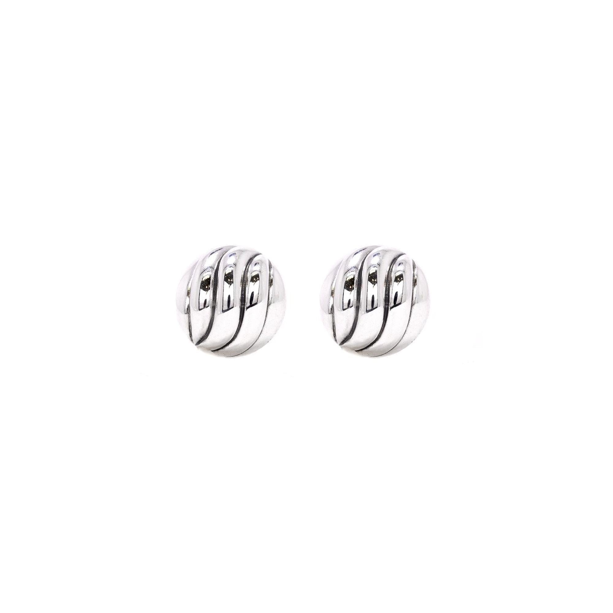 David Yurman Sculpted Cable Stud Earrings