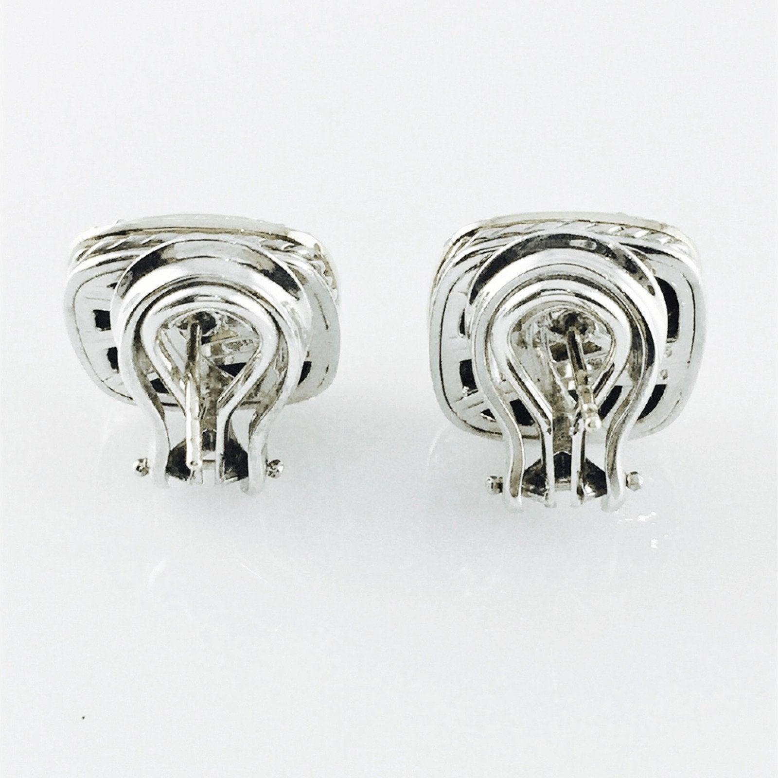 David Yurman Smoky Quartz and Diamond Albion Earrings