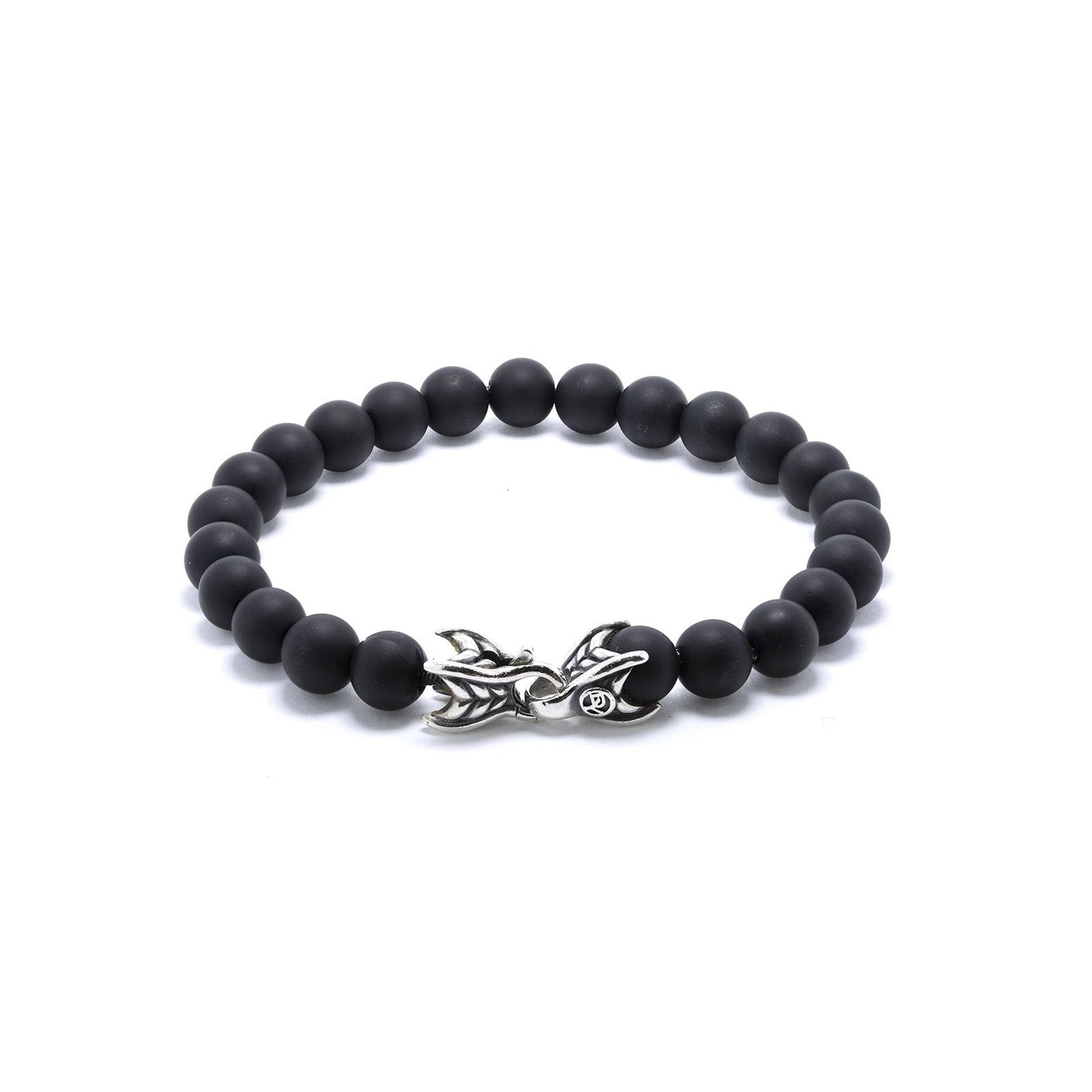David Yurman Spiritual Beads Black Onyx Bracelet