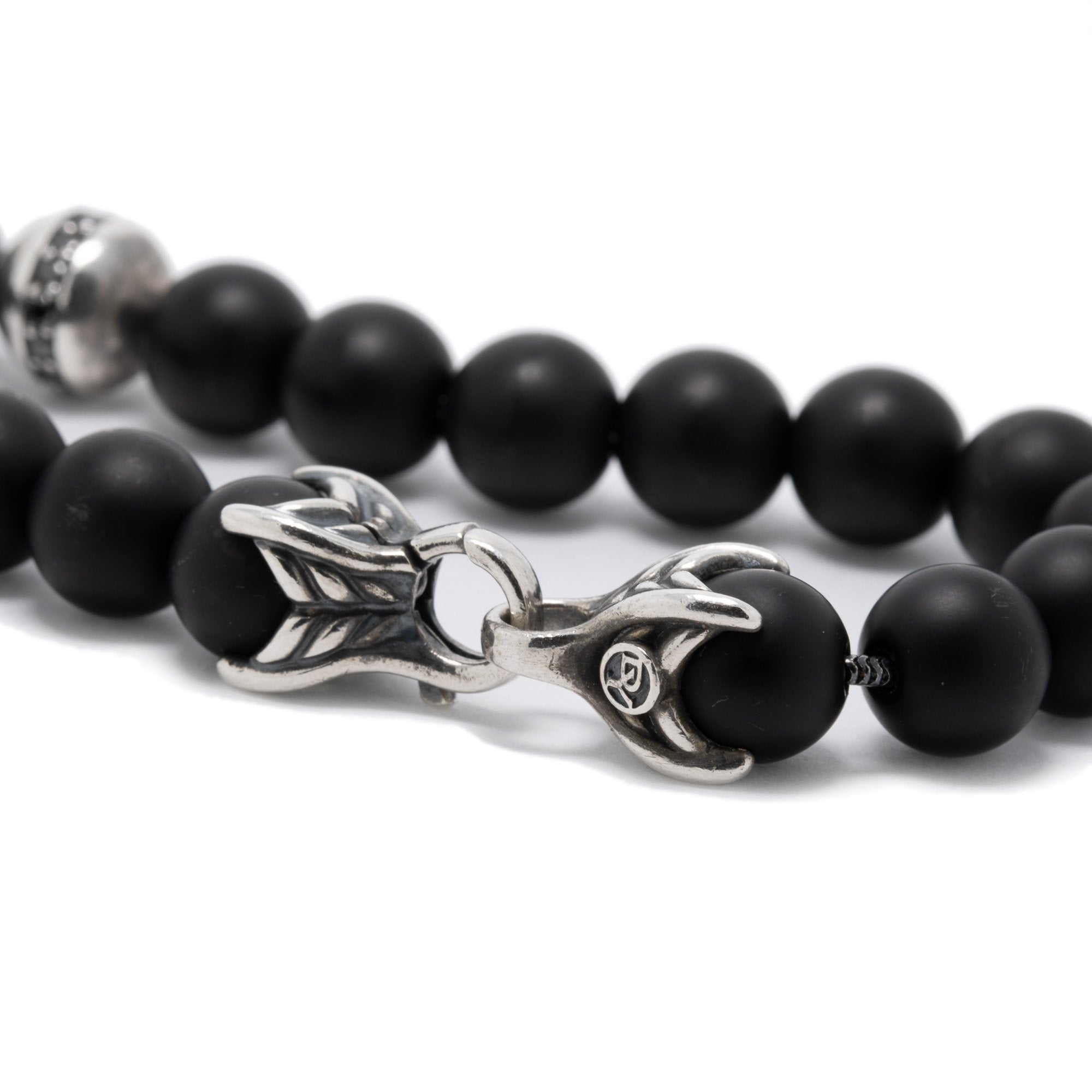 David Yurman Spiritual Beads Bracelet with Black Onyx & Black Diamonds