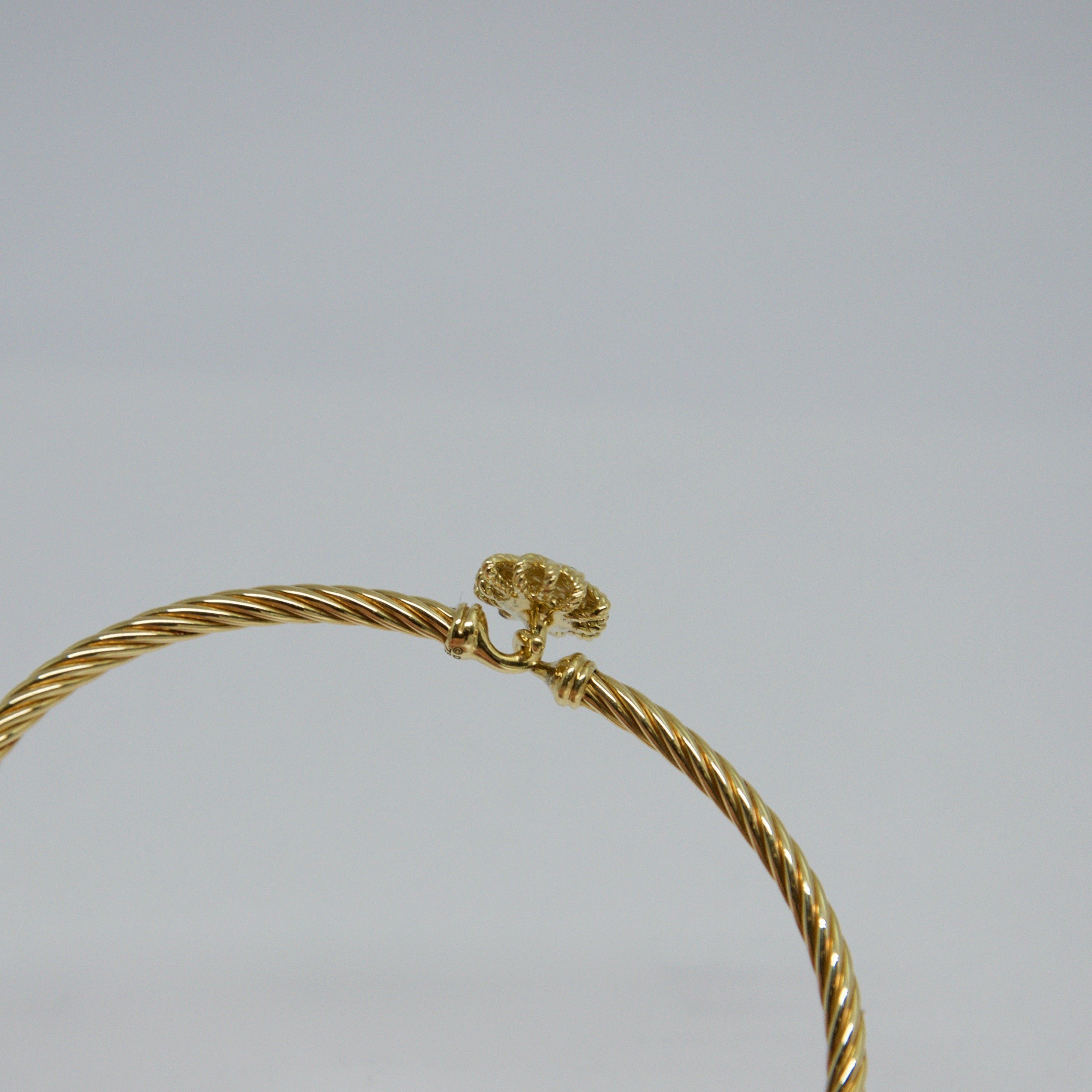 David Yurman Starburst Cable Bracelet with Diamonds