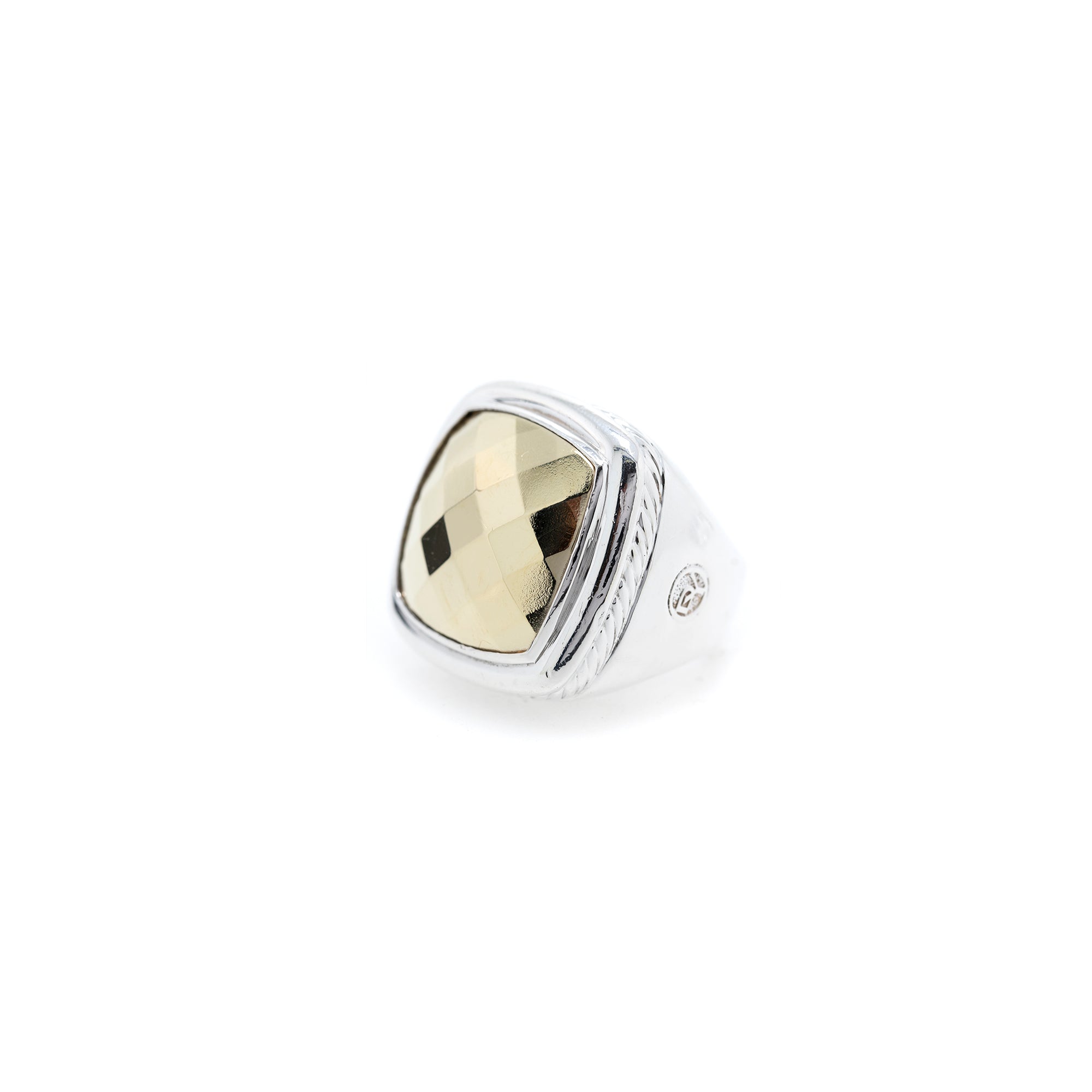 David Yurman Two-Tone Albion Cocktail Ring