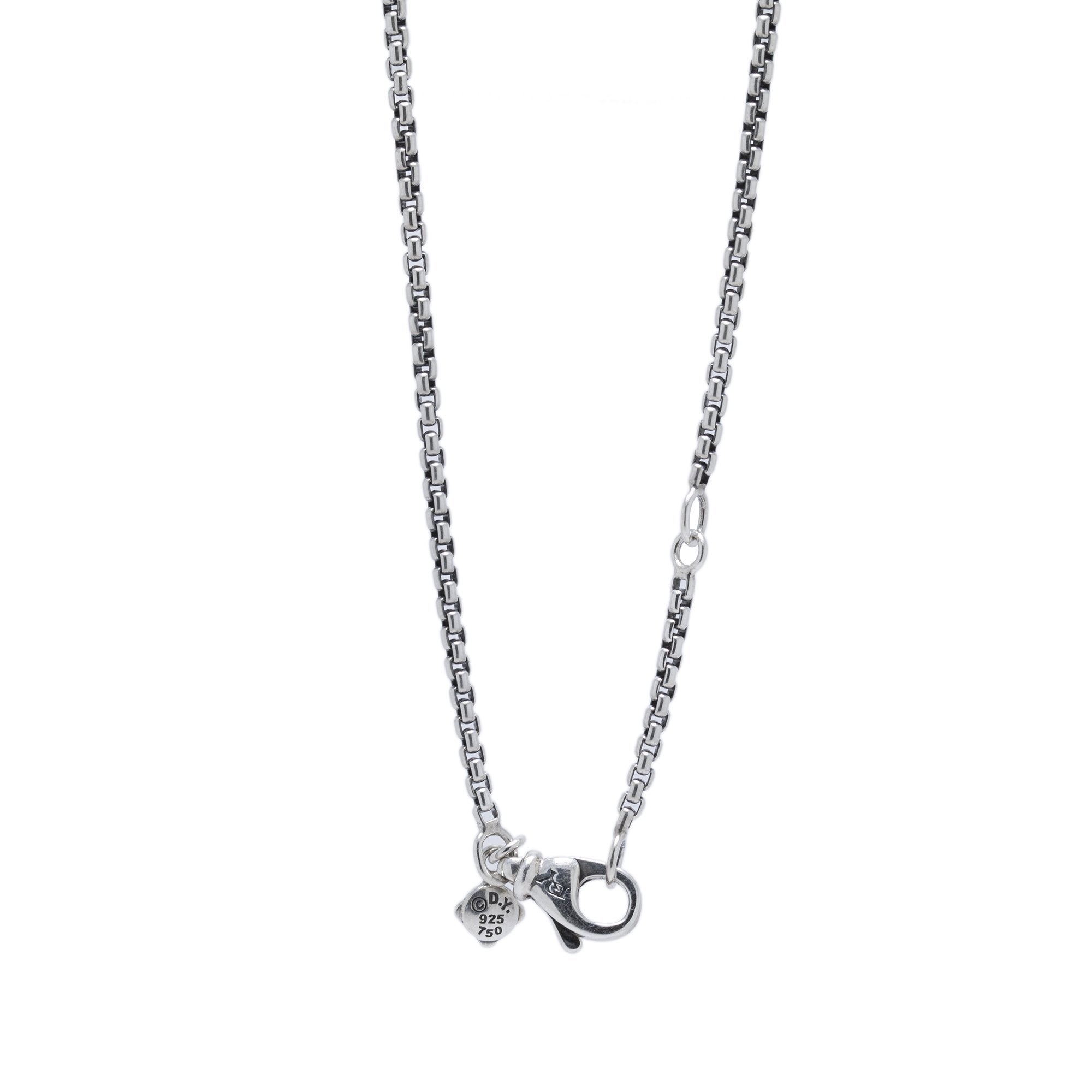 David Yurman Two-Tone Belmont Double Curb Link Necklace