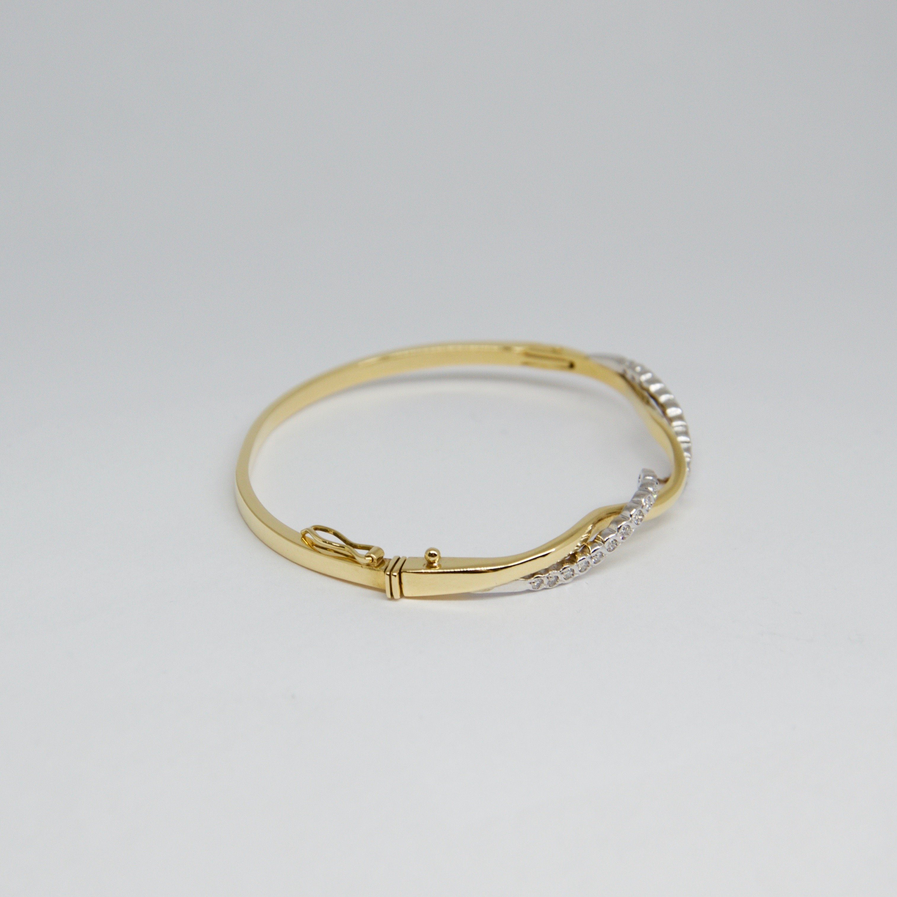 Diamond Bangle Bracelet