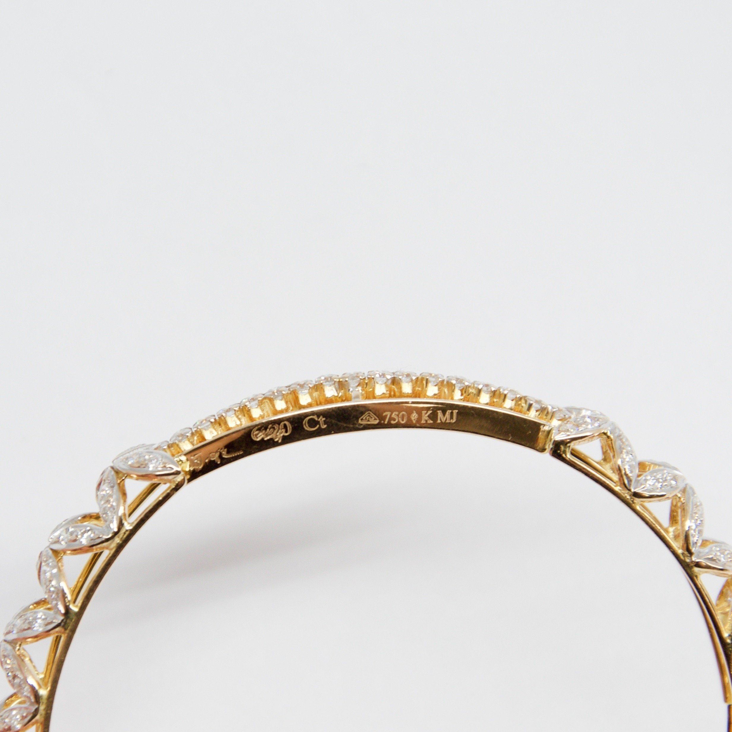Diamond Bangle Bracelet