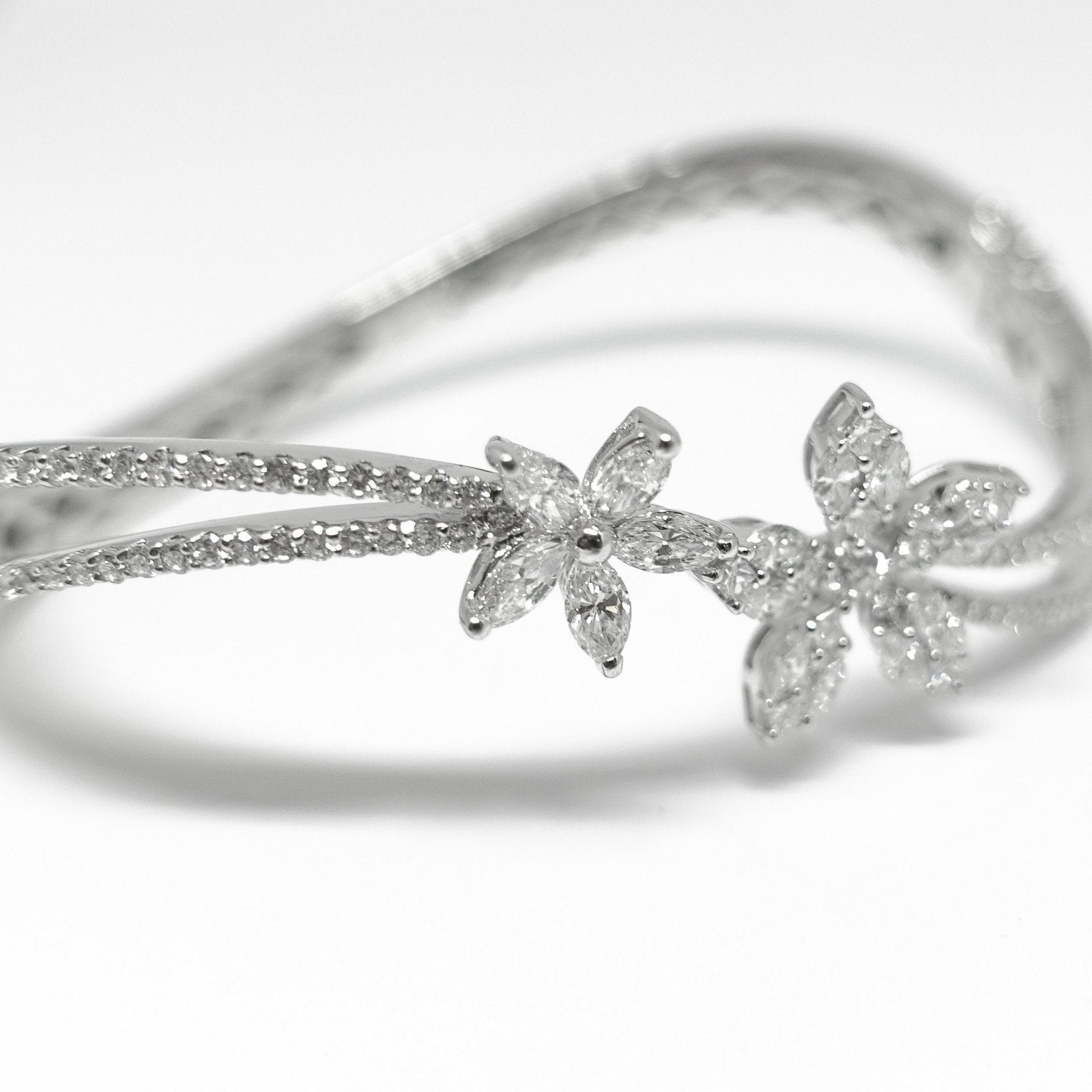 Diamond Bangle Bracelet