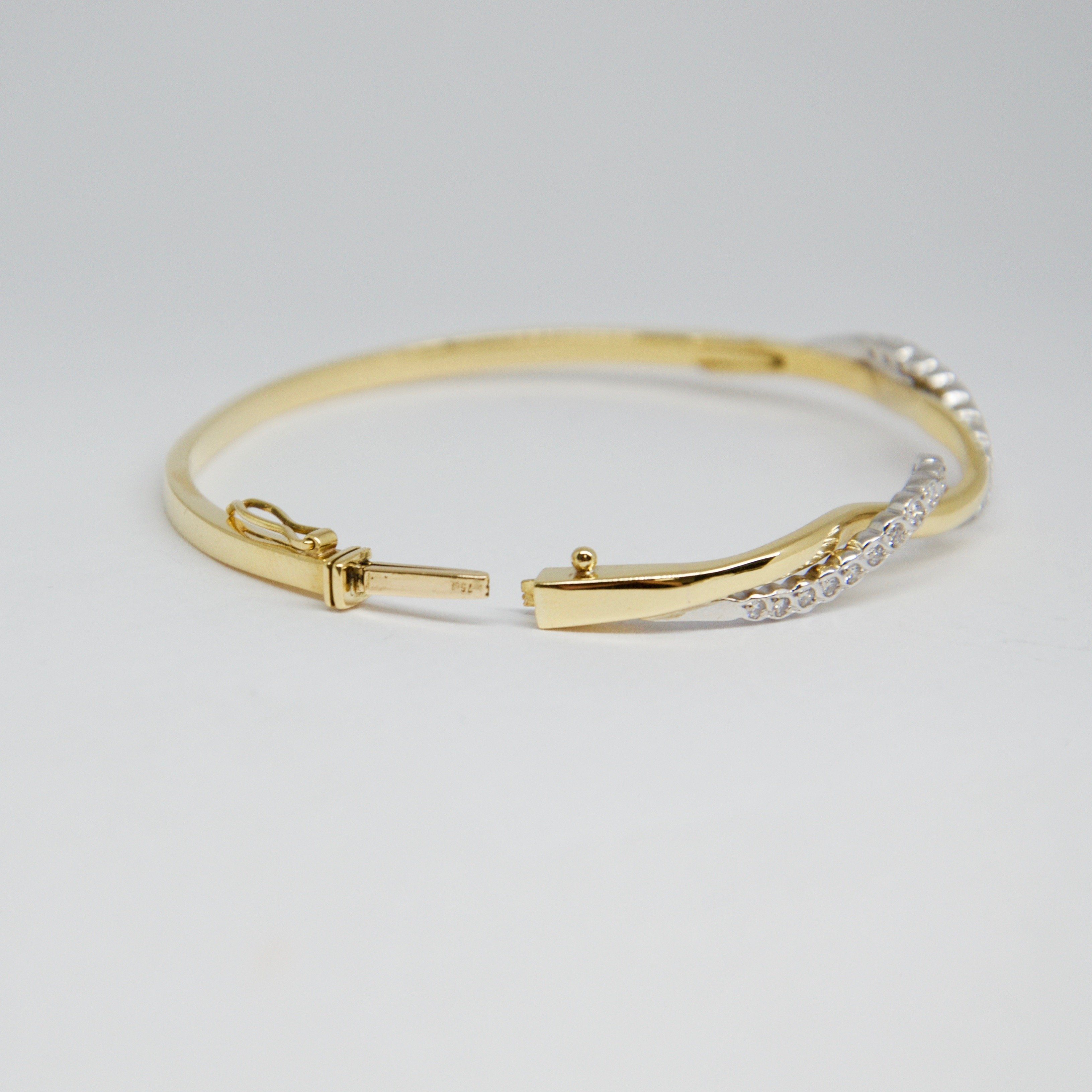 Diamond Bangle Bracelet
