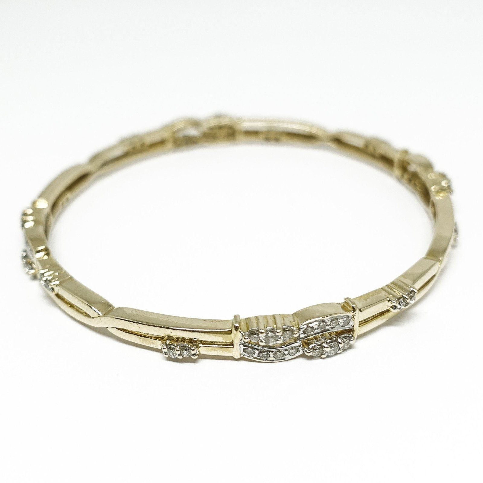 Diamond Bangle Bracelet