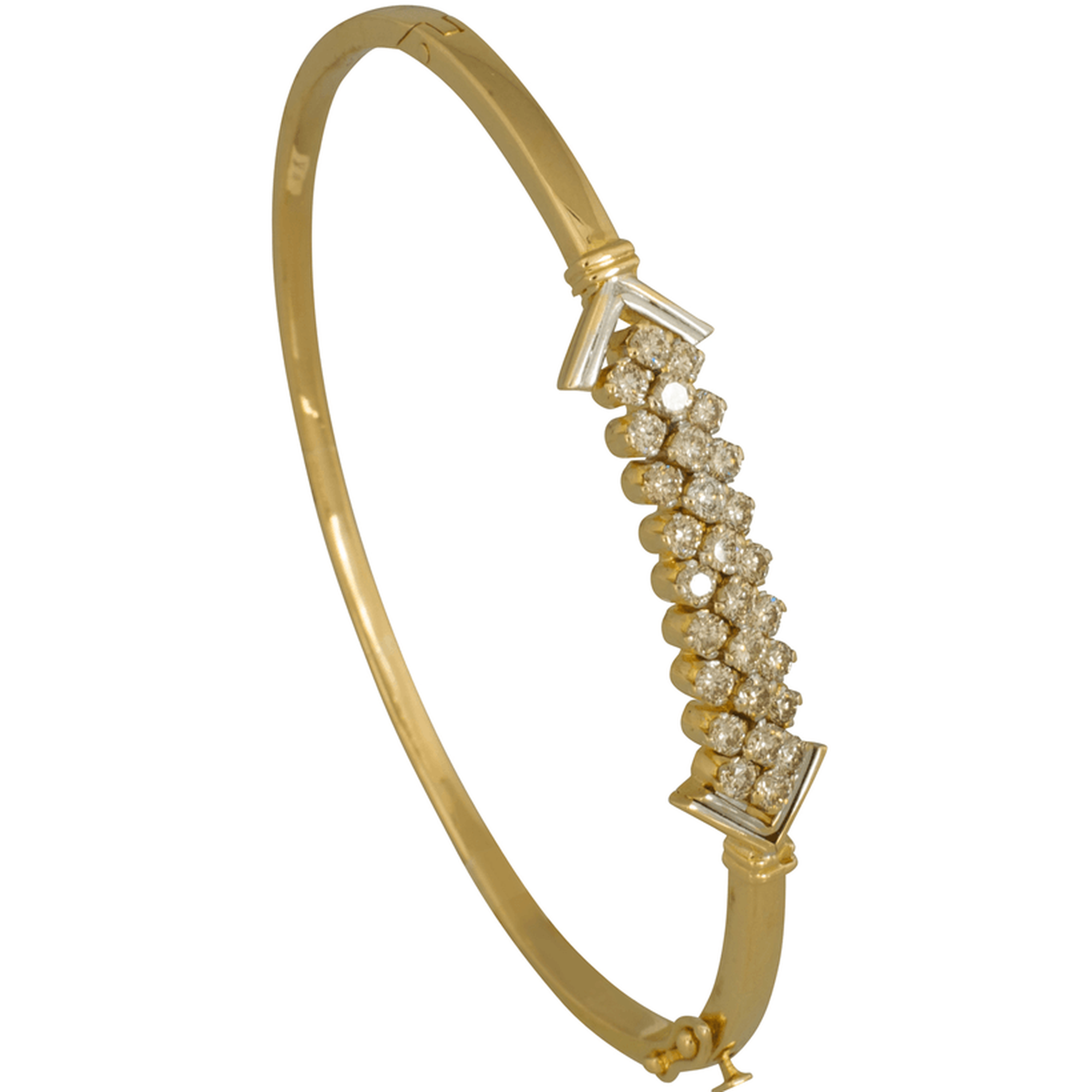 Diamond Bangle Bracelet