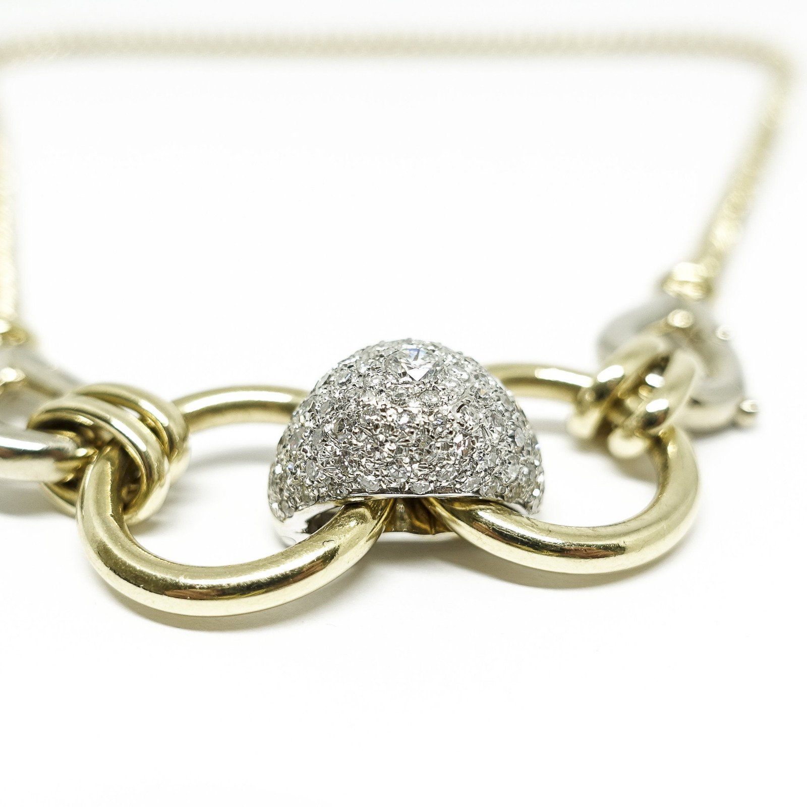 Diamond Clasp Necklace