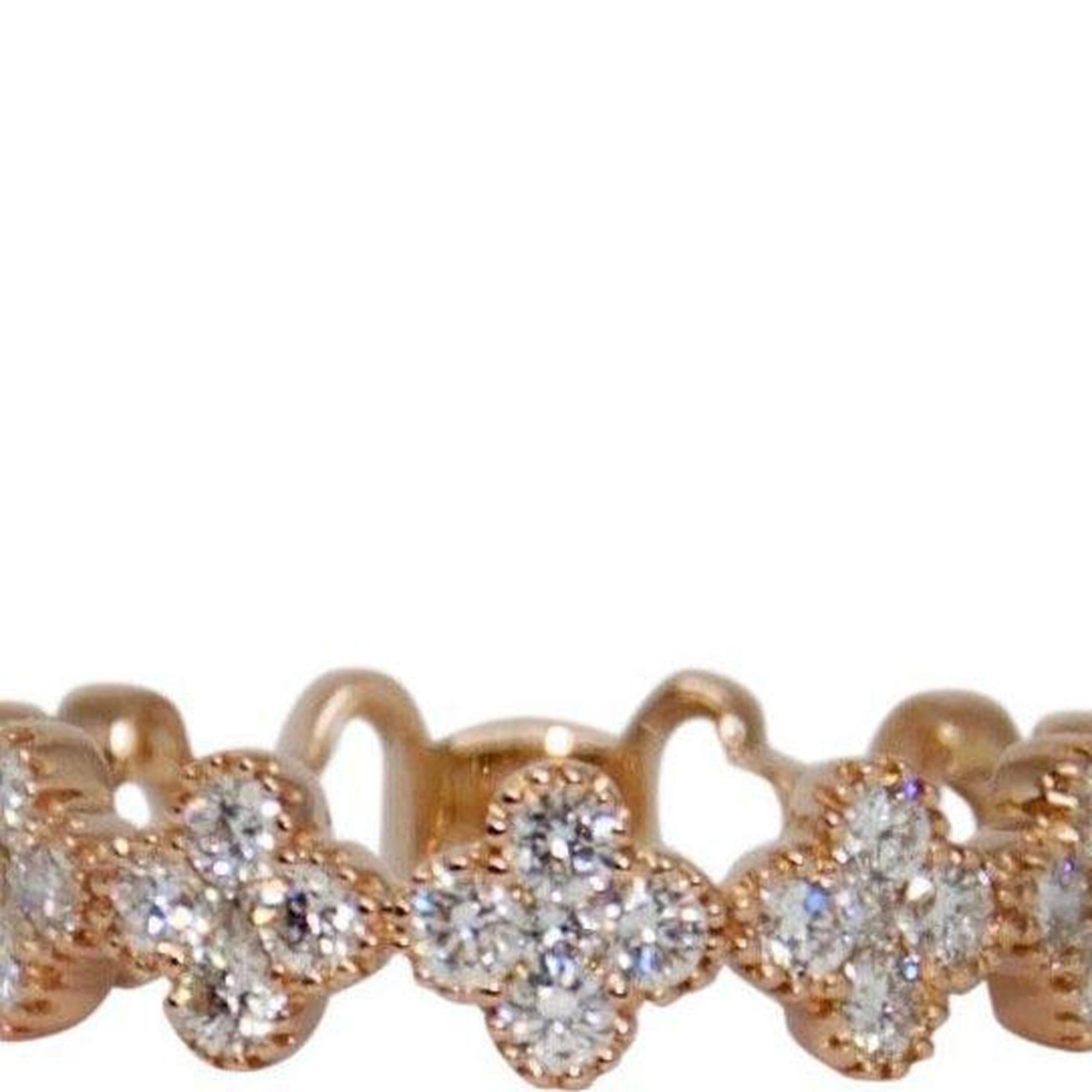 Diamond Clover Band Ring