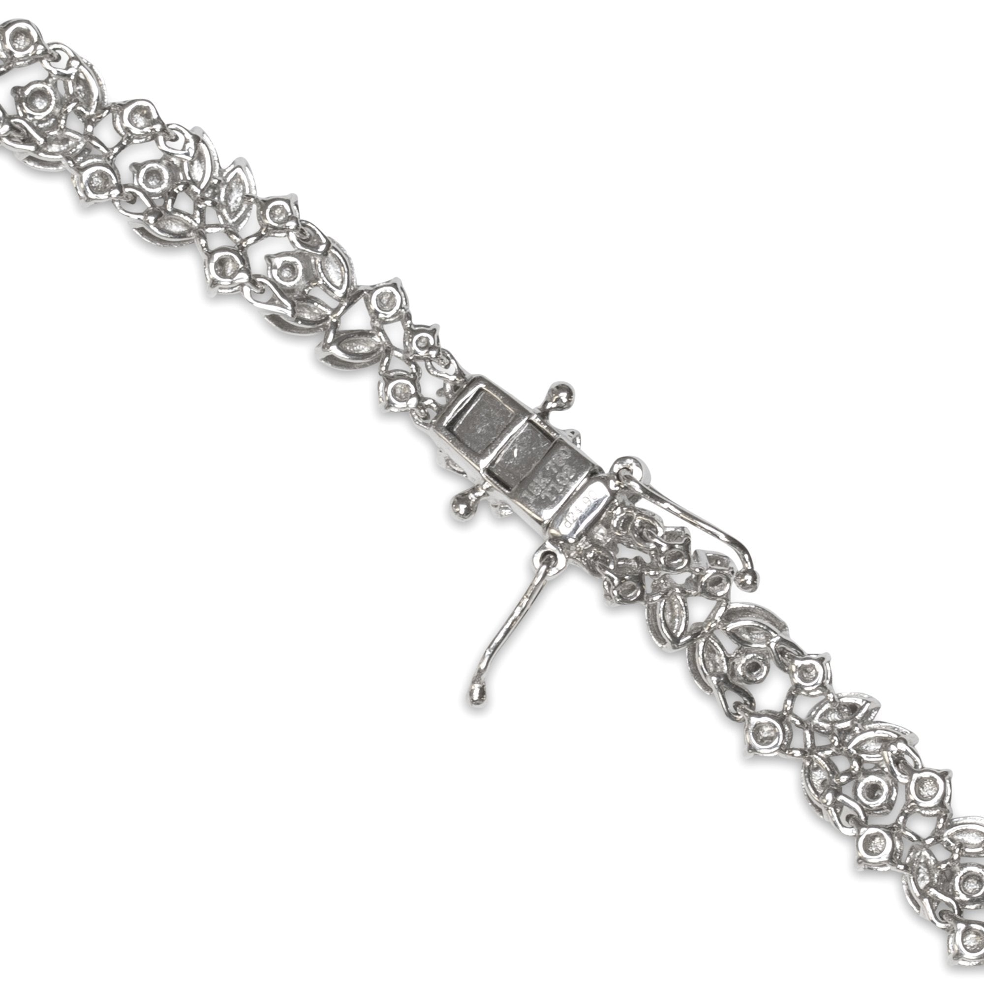 Diamond Cluster Necklace