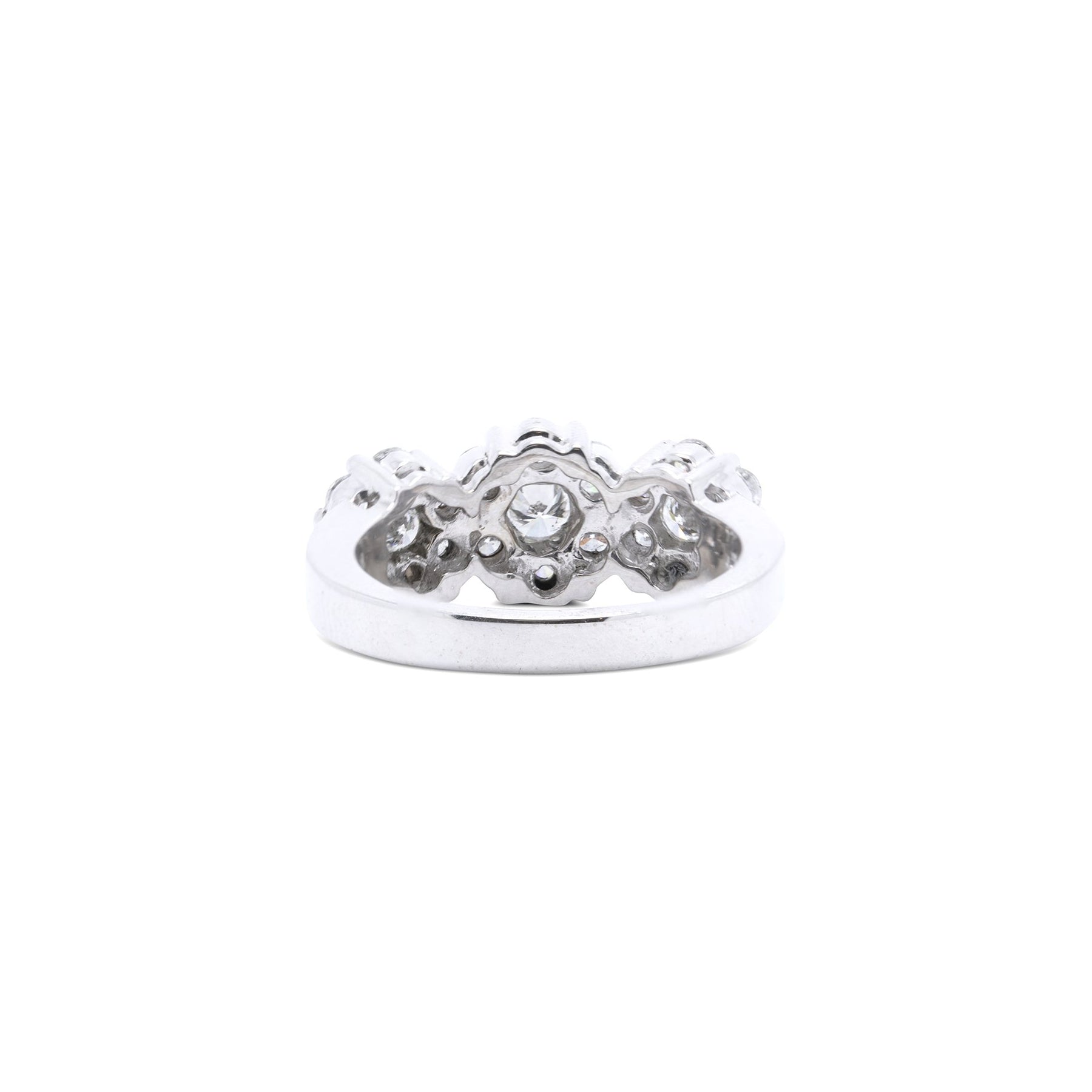 Diamond Cluster Ring