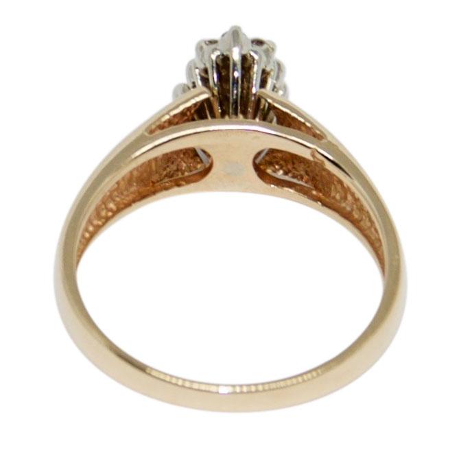 Diamond Cluster Ring