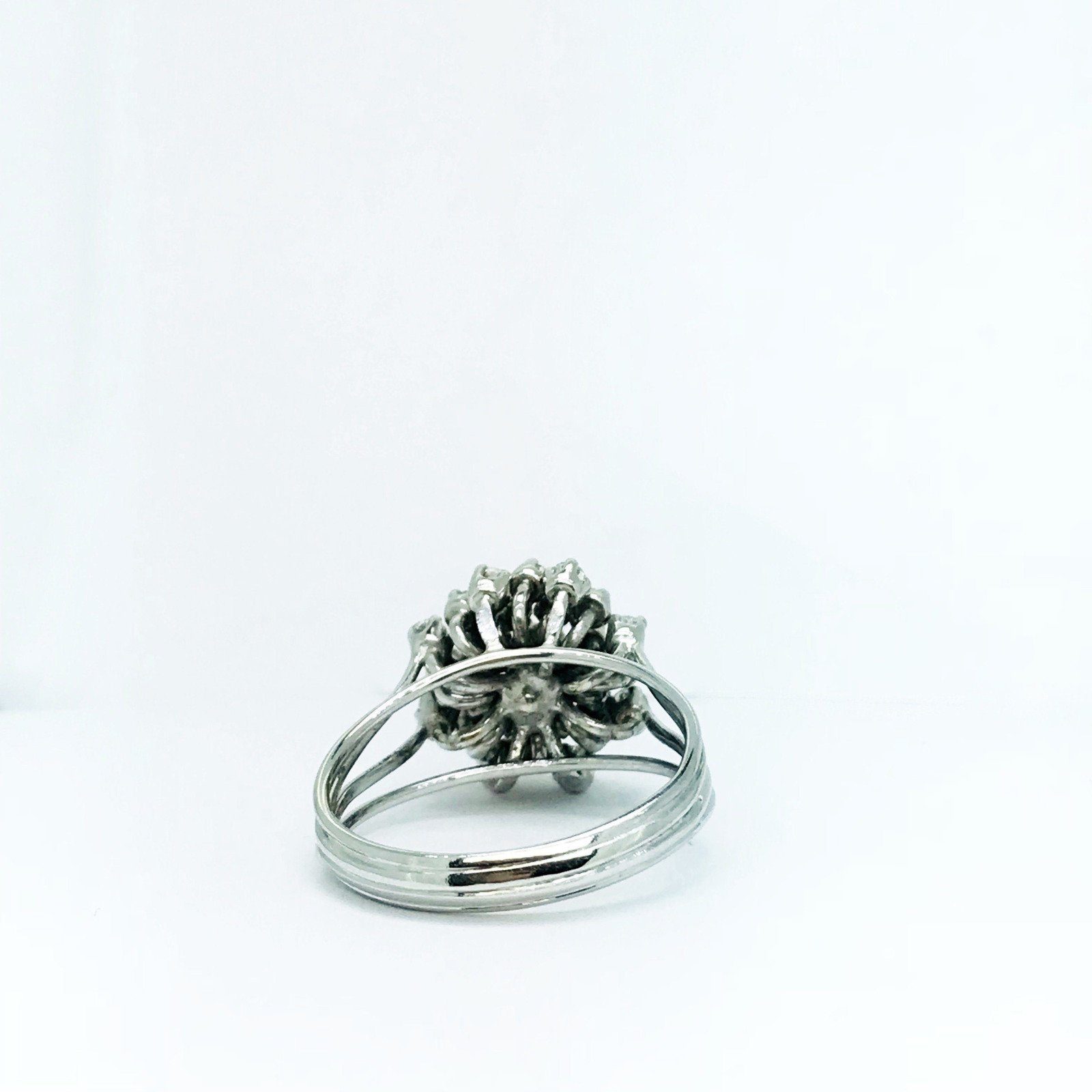 Diamond Cluster Ring