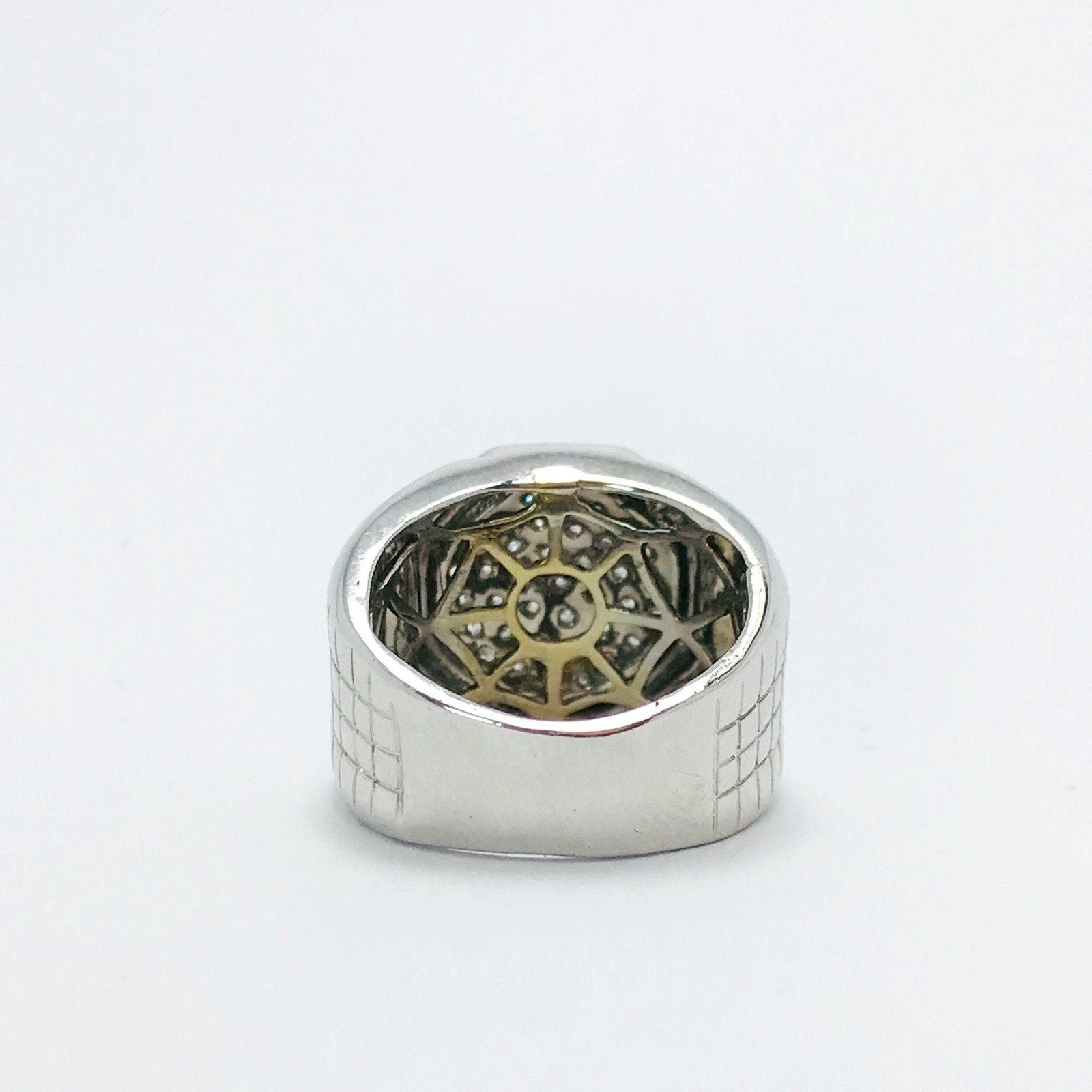 Diamond Cluster Ring