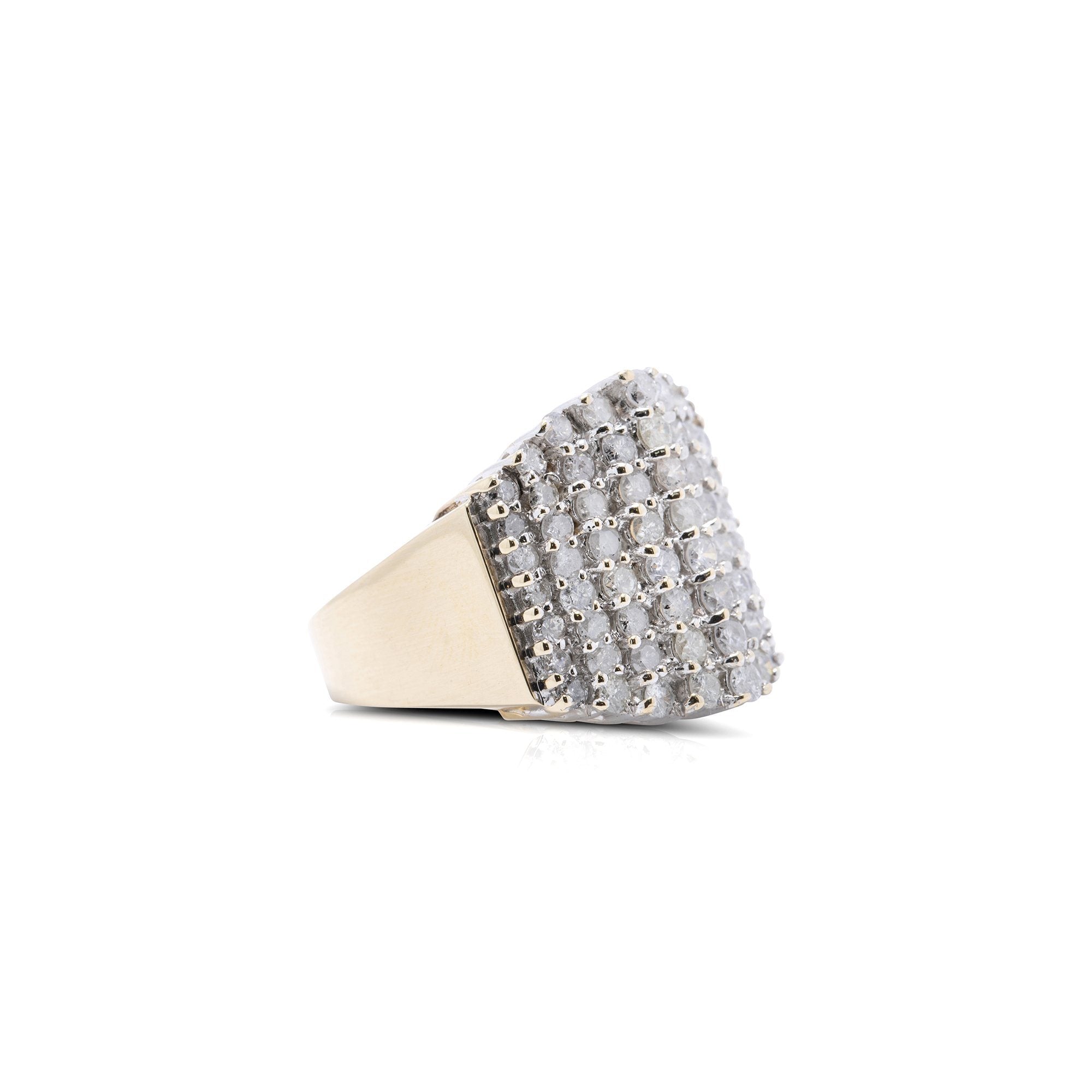 Diamond Cluster Ring