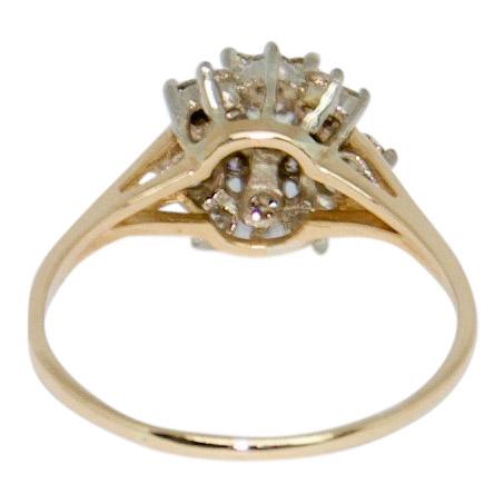 Diamond Cluster Ring