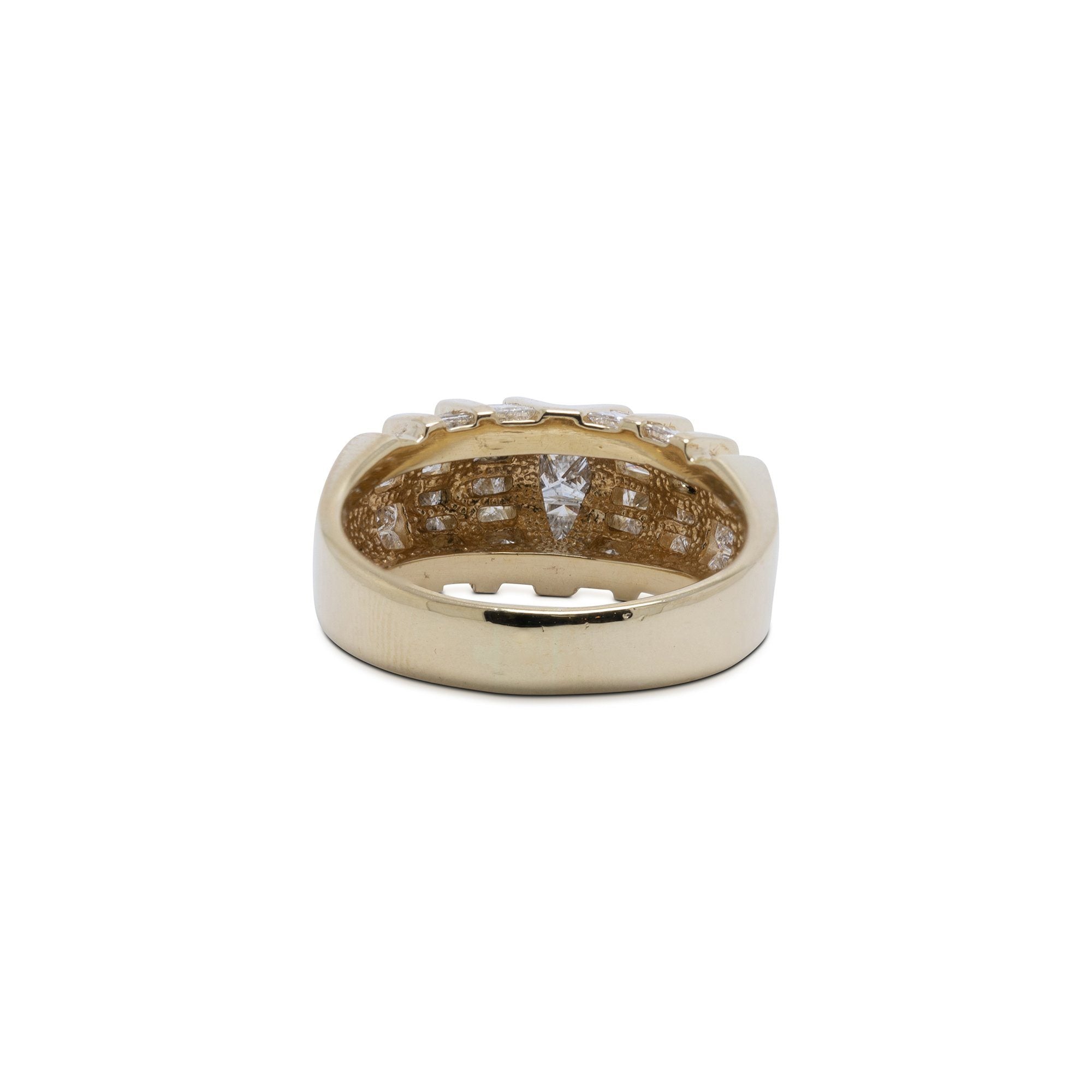 Diamond Cluster Ring