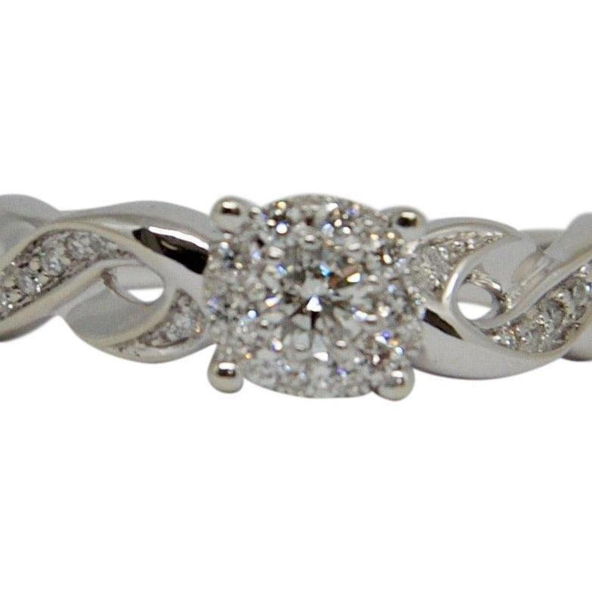 Diamond Cluster Ring