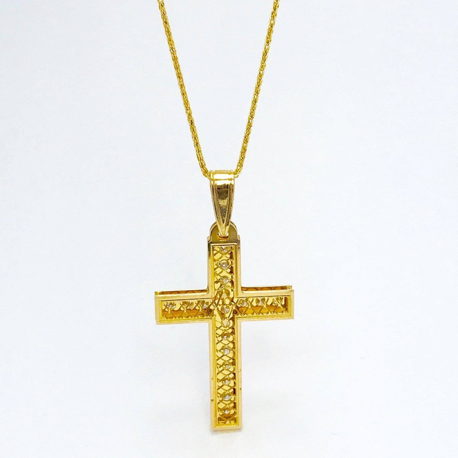 Diamond Cross Pendant
