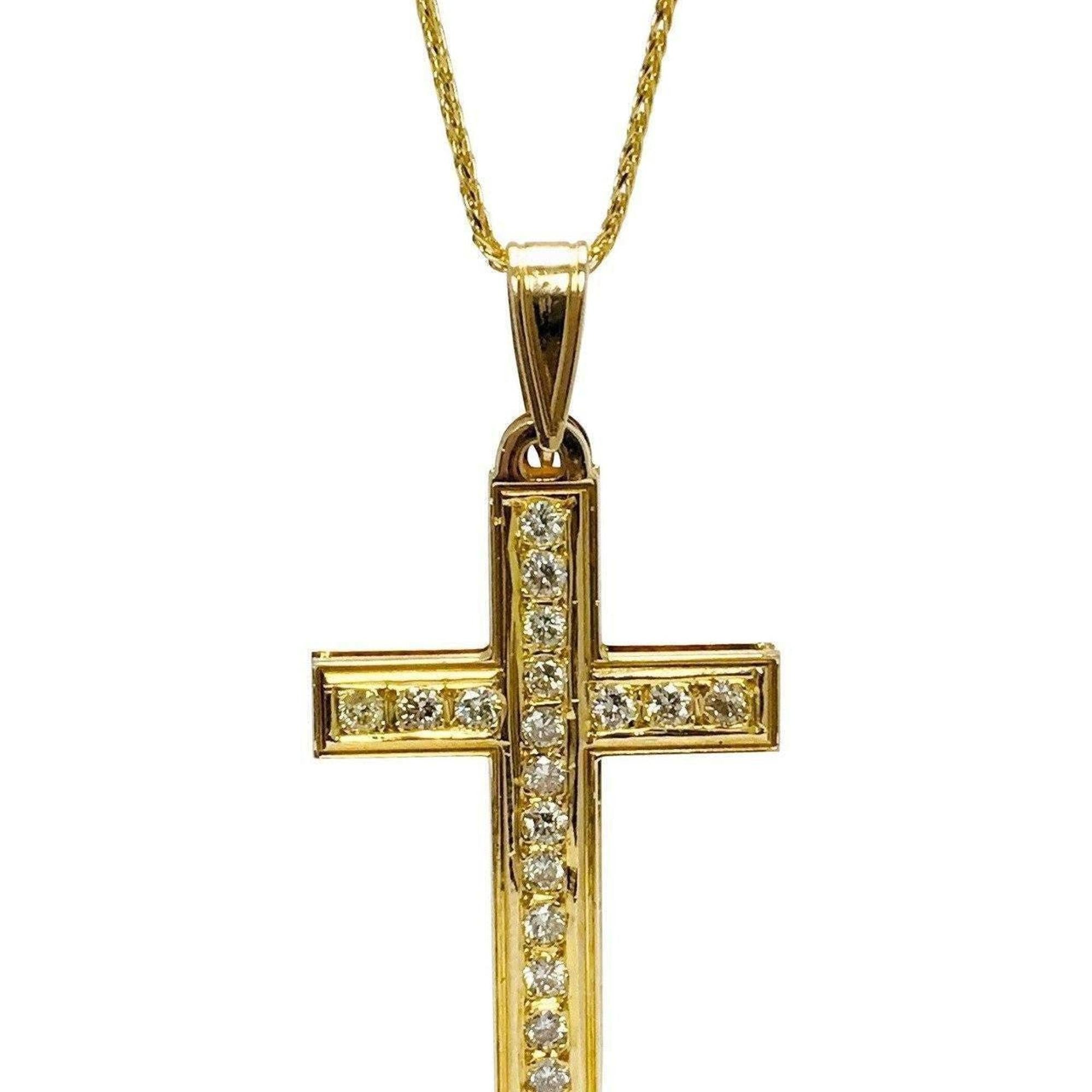 Diamond Cross Pendant