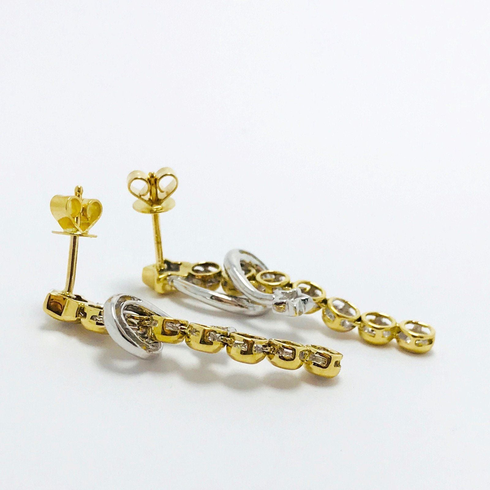 Diamond Drop Earrings