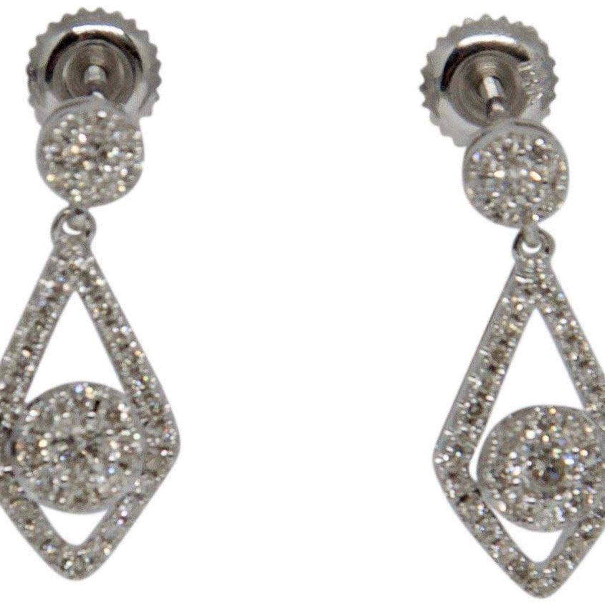 Diamond Drop Earrings