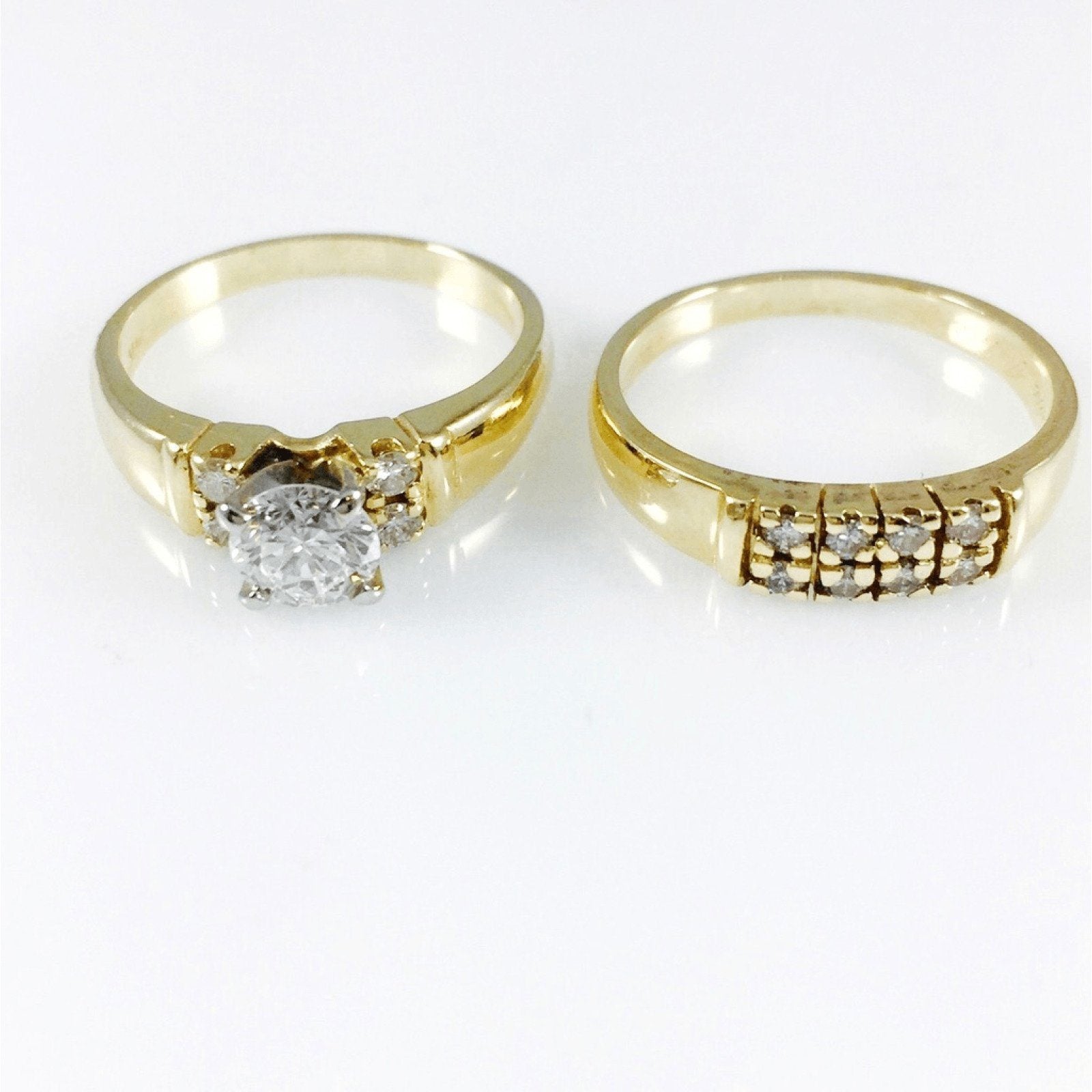 Diamond Engagement Ring Set
