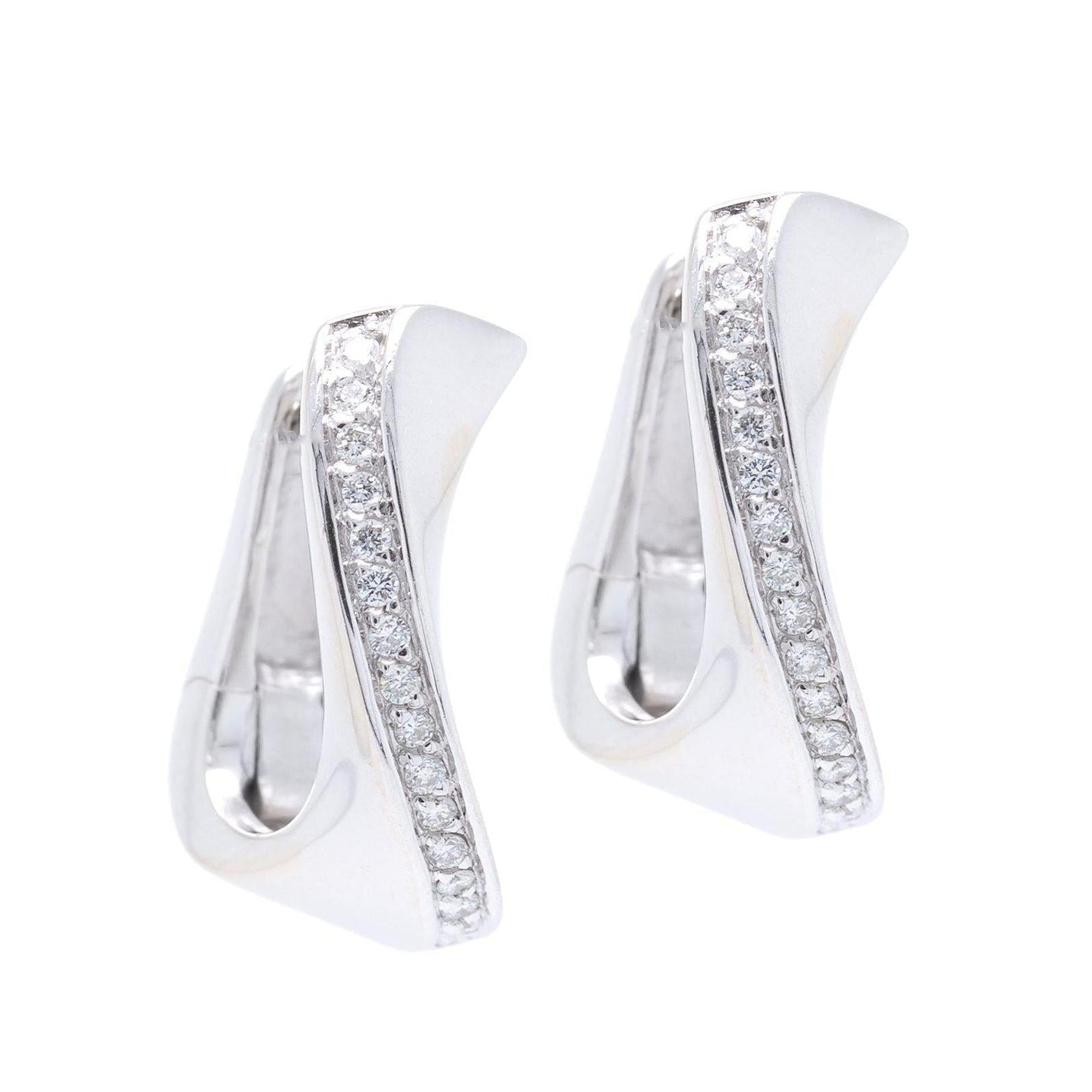 Diamond Huggy Earrings