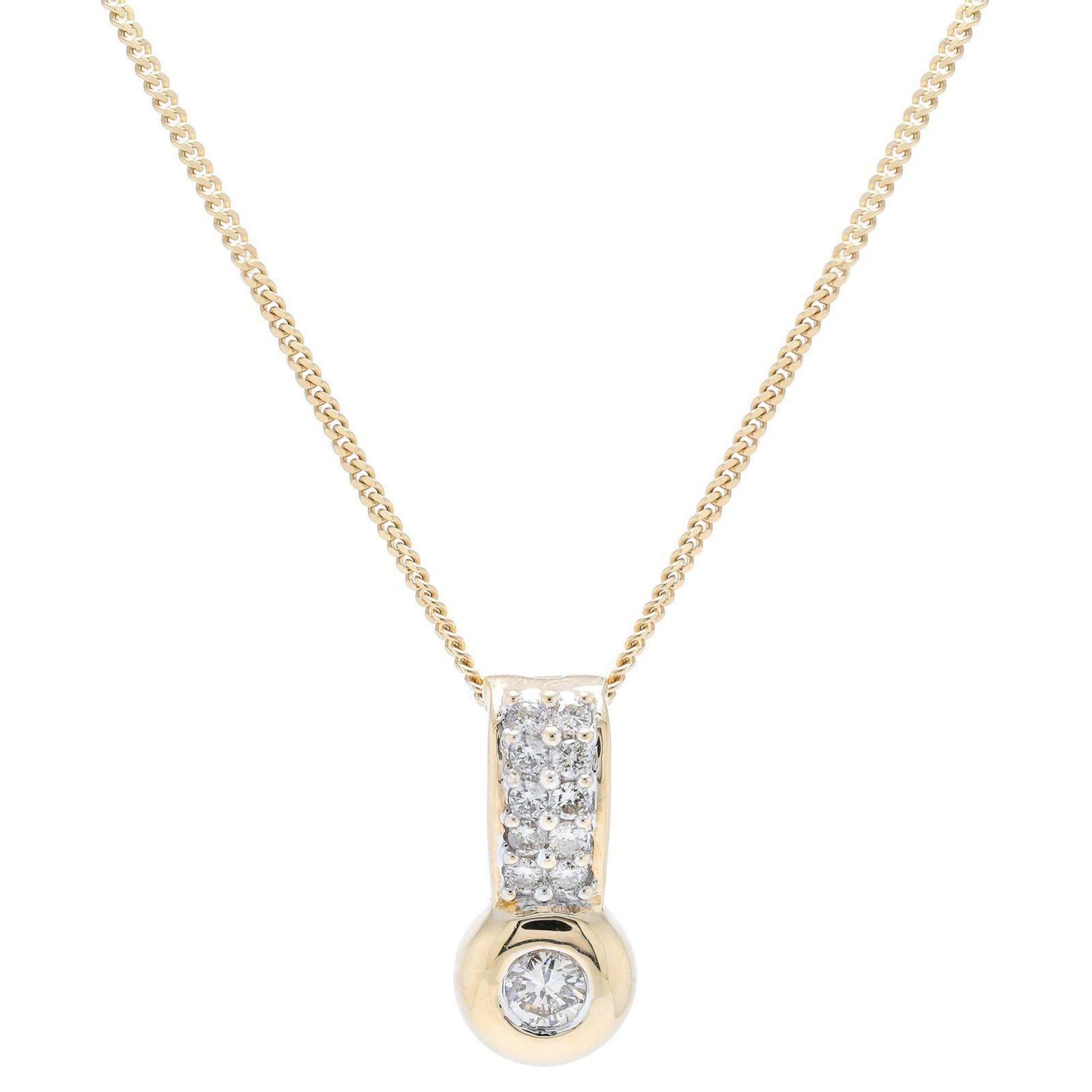 Diamond Pendant Necklace